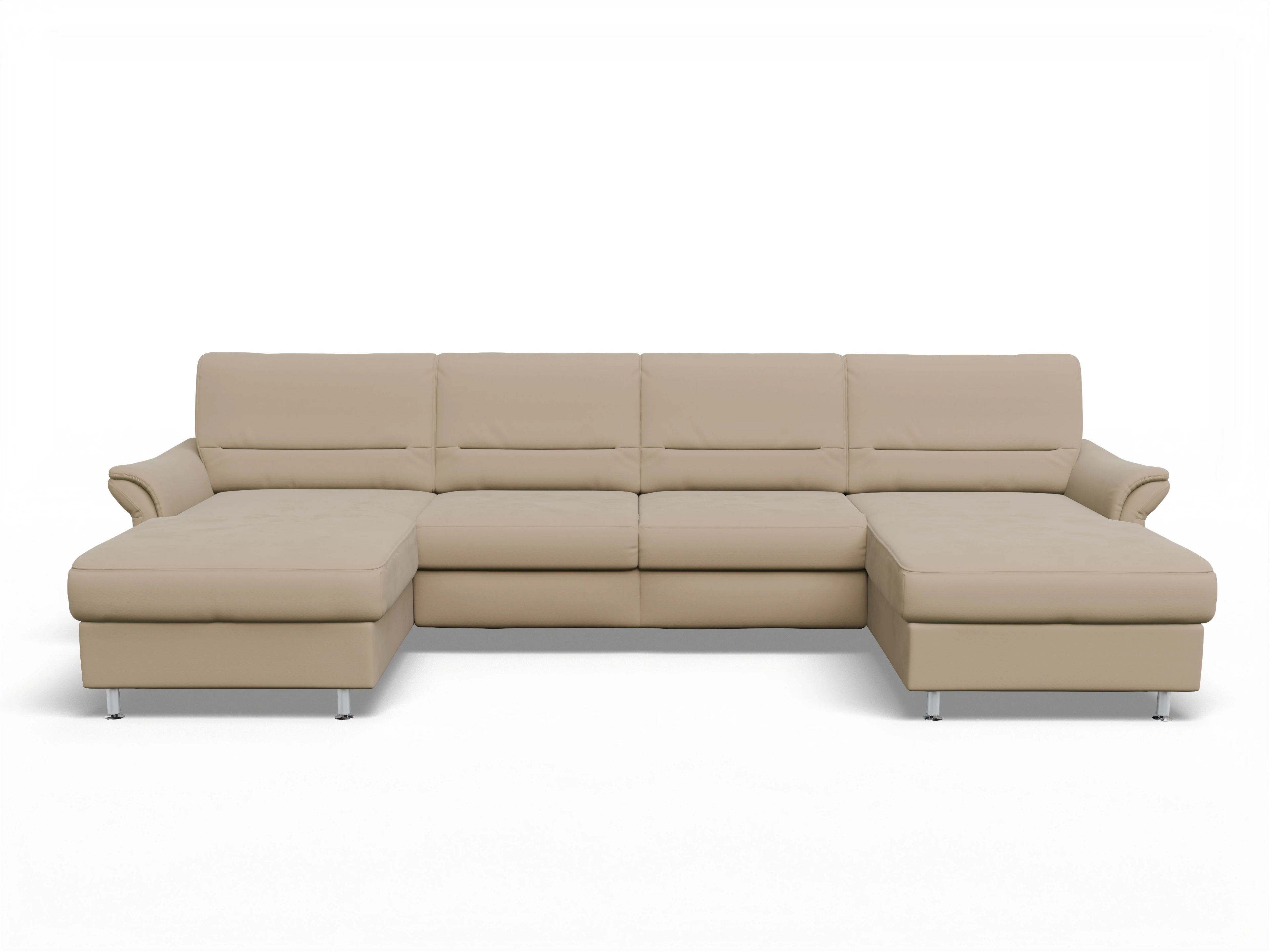 Sitz Concept Family 1010 Canapé Medium Ansicht des Produktes SC Family 1010 Wohnlandschaft offen beidseitig in Stoff Beige
