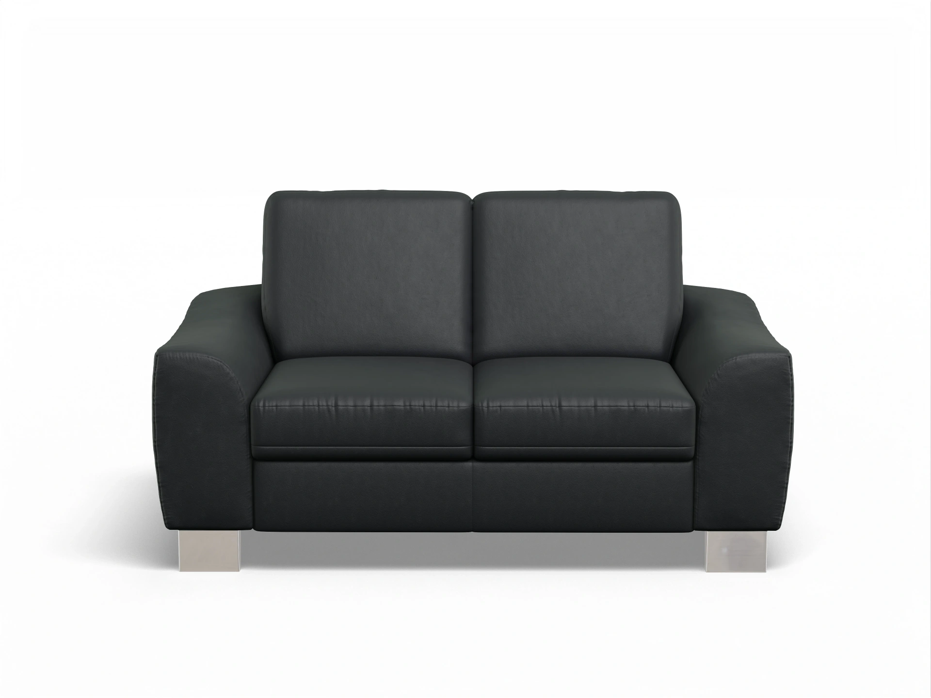 Ansicht des Produktes SC Select 1028 2-Sitzer Sofa in Leder Grau