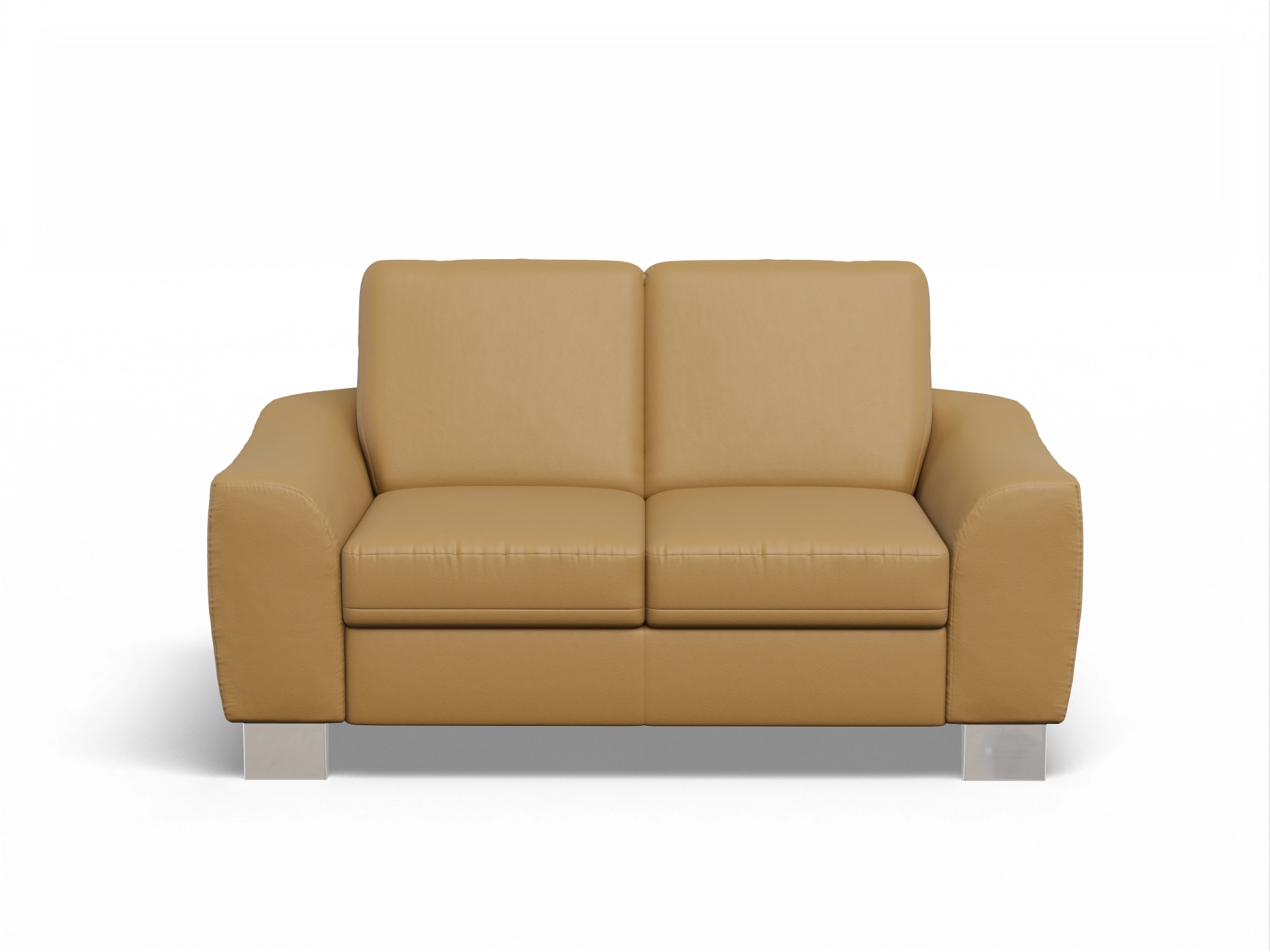 Ansicht des Produktes SC Select 1028 2-Sitzer Sofa in Leder Gelb