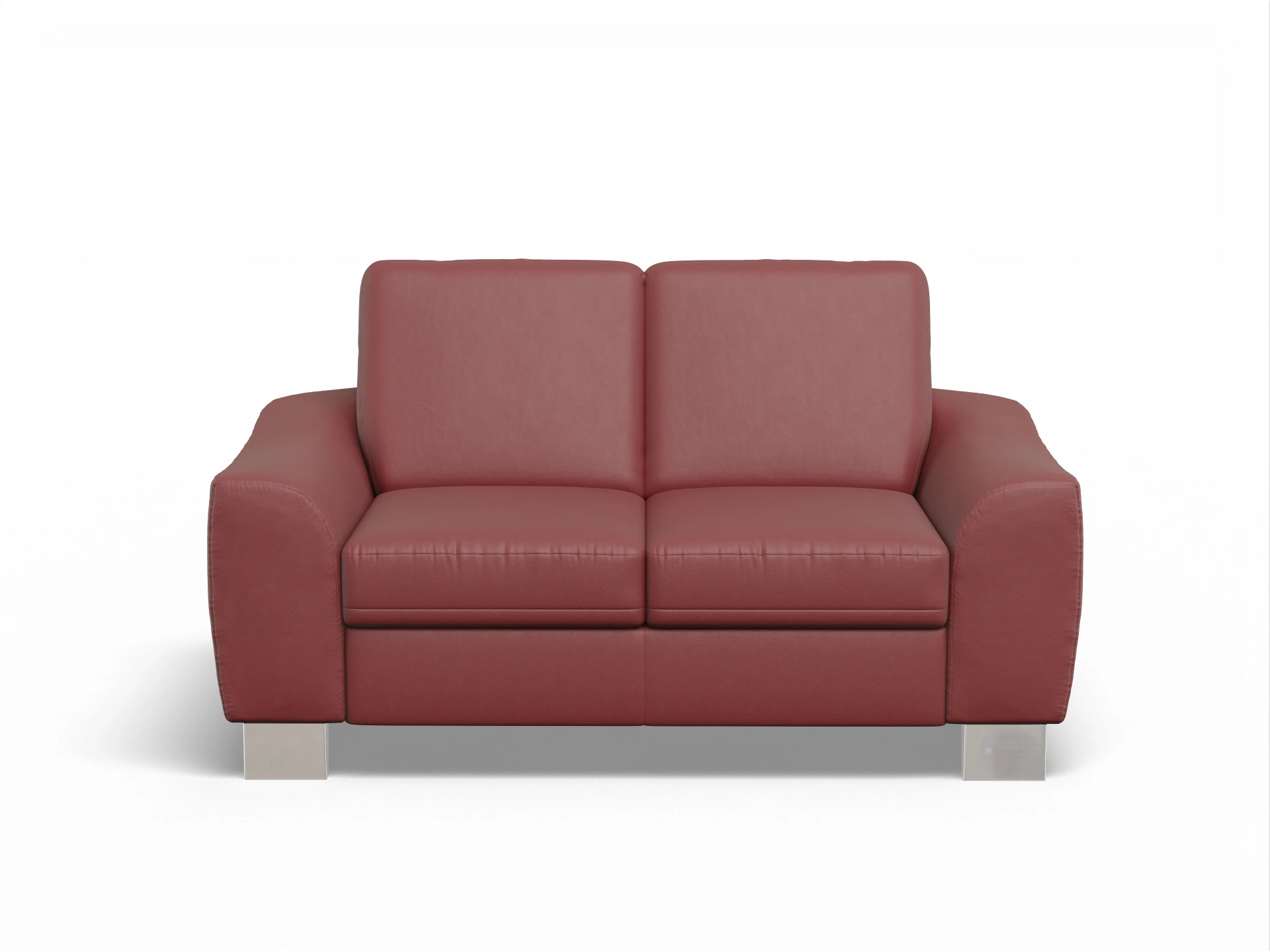 Ansicht des Produktes SC Select 1028 2-Sitzer Sofa in Leder Rot