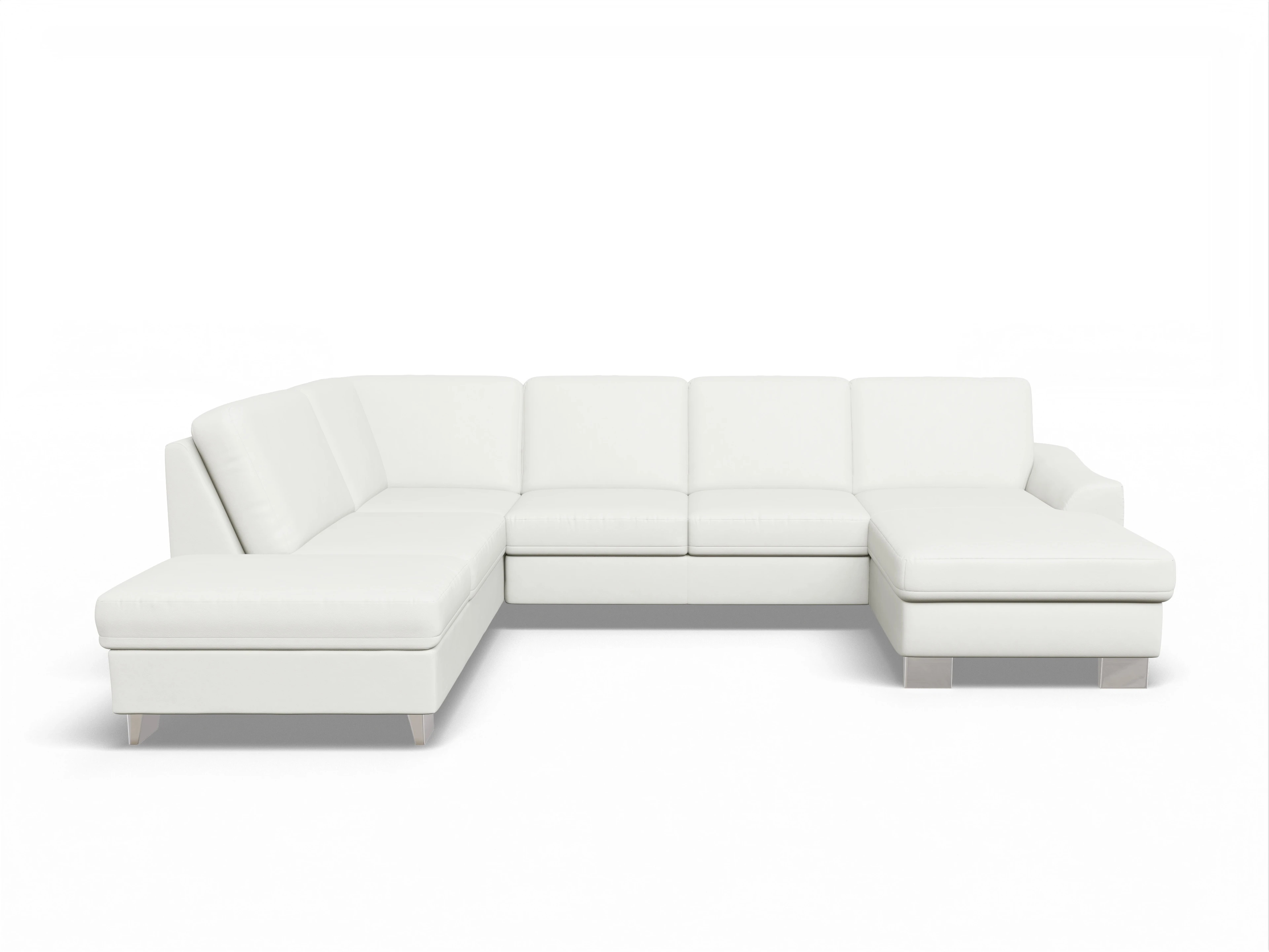 Ansicht des Produktes Sitz Concept select 1028 Wohnlandschaft offen beidseitig in Leder Weiss