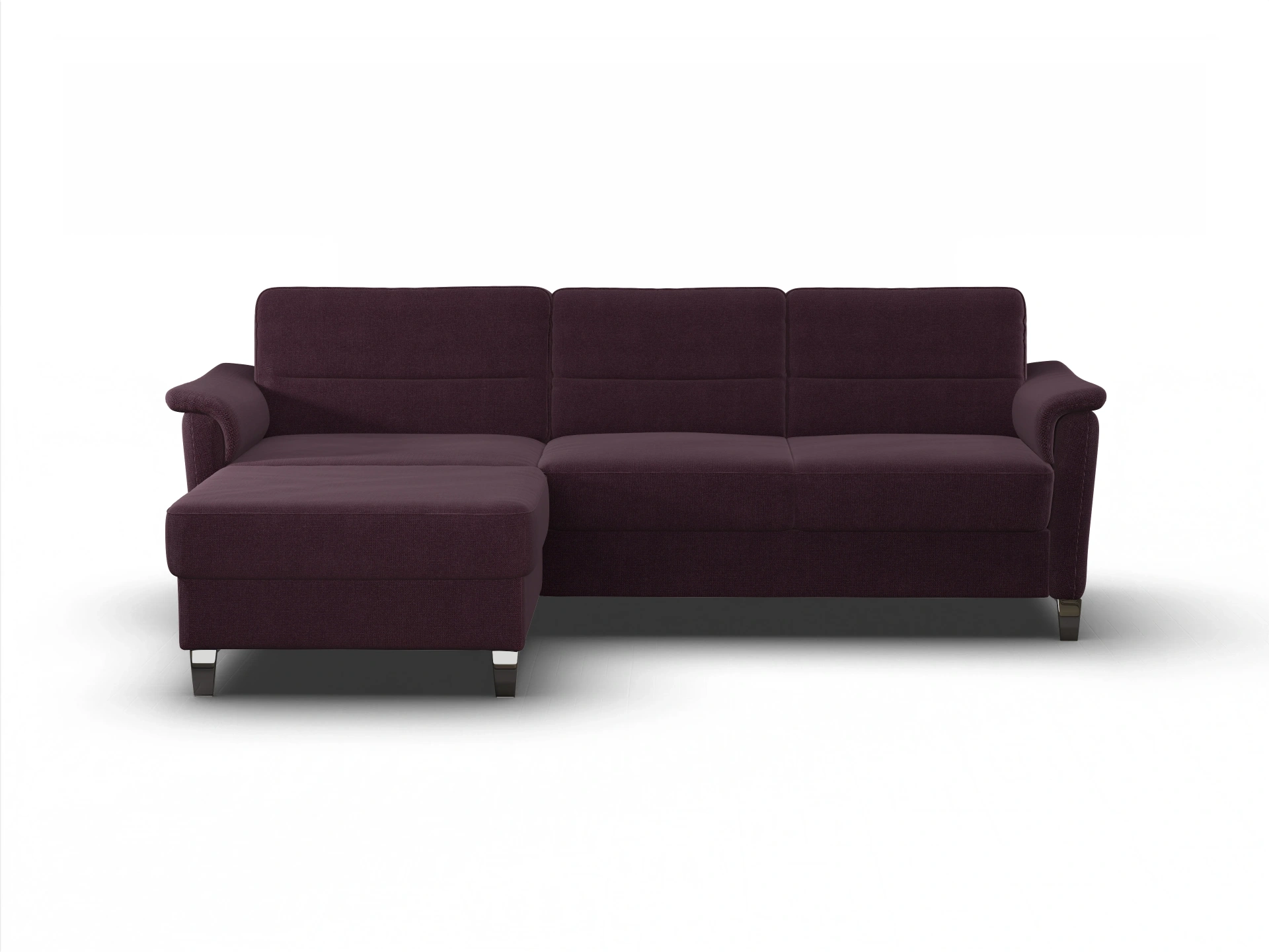 Ansicht des Produktes Pagall Ecksofa links Abschluss offen in Stoff