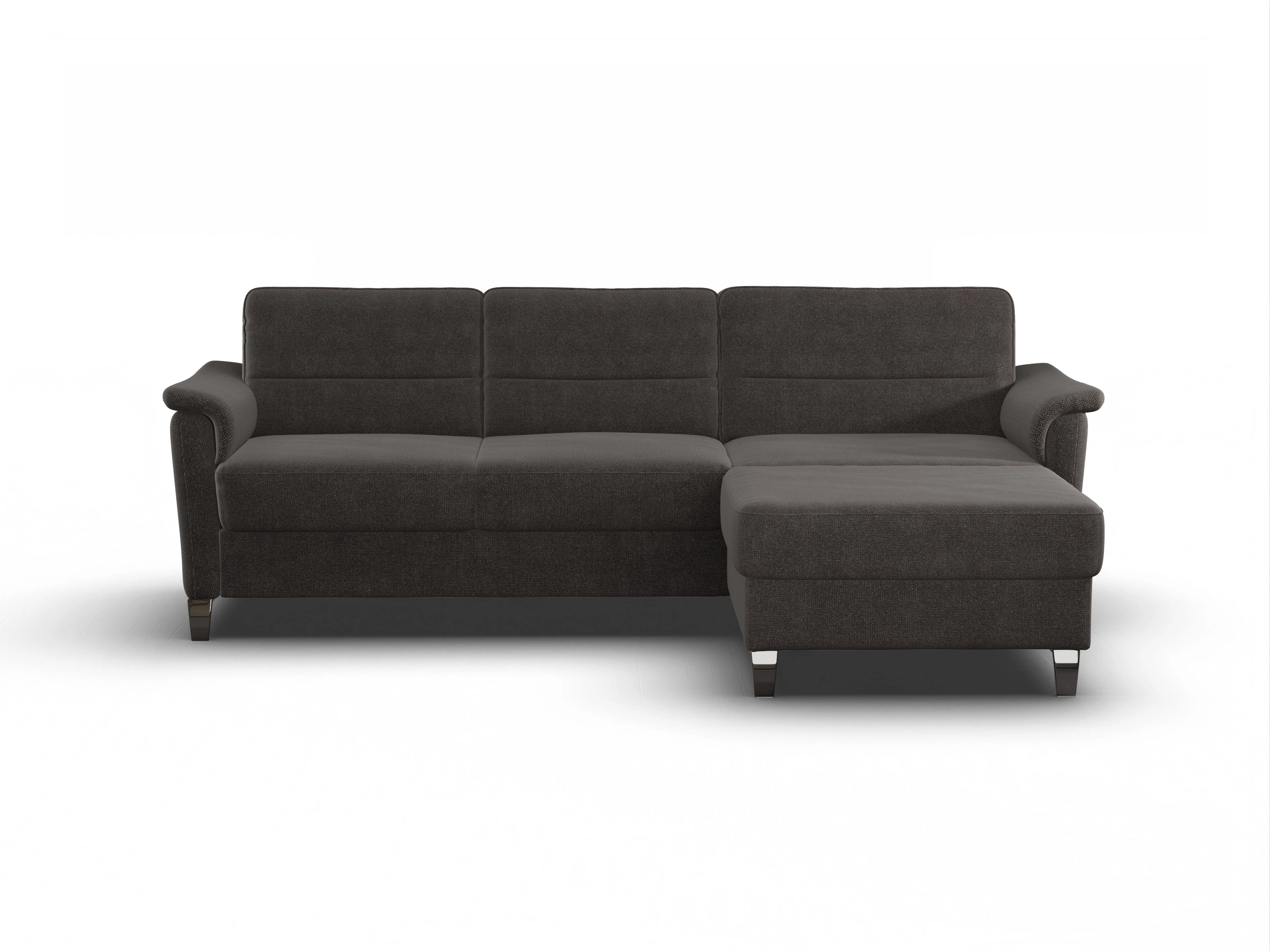 Ansicht des Produktes Pagall Ecksofa rechts Abschluss offen in Stoff