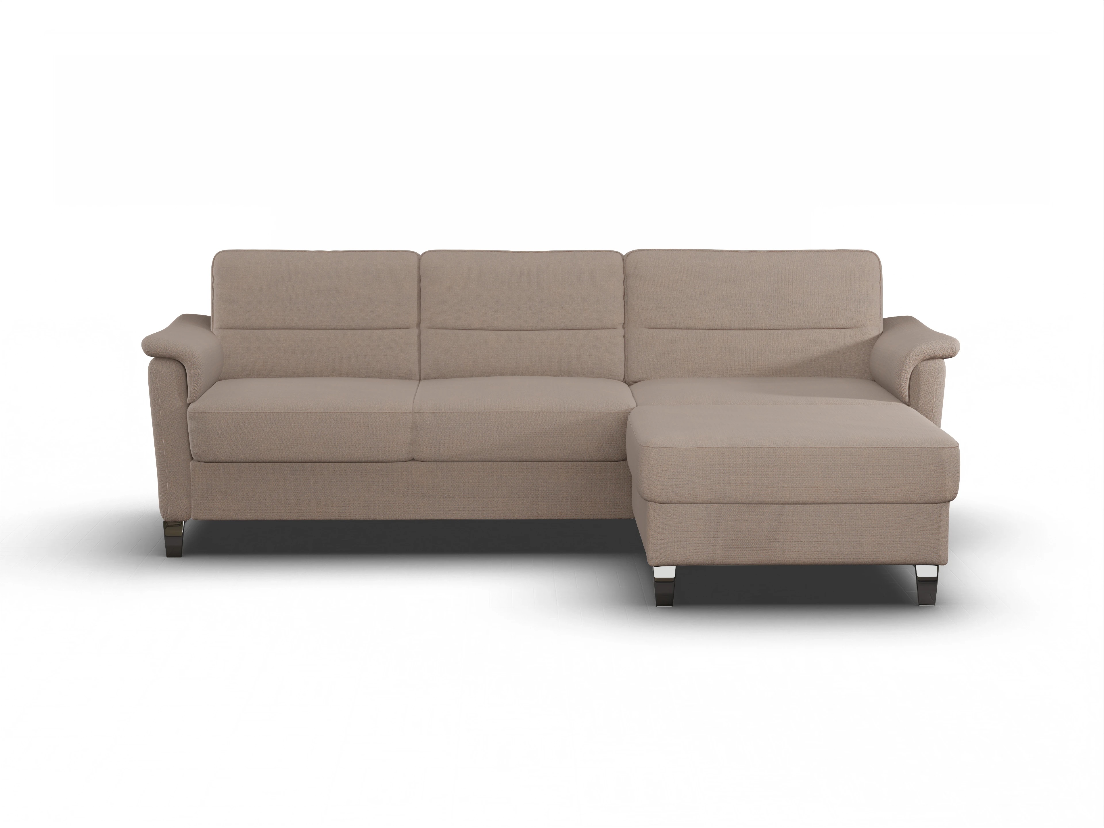 Ansicht des Produktes Pagall Ecksofa rechts Abschluss offen in Stoff