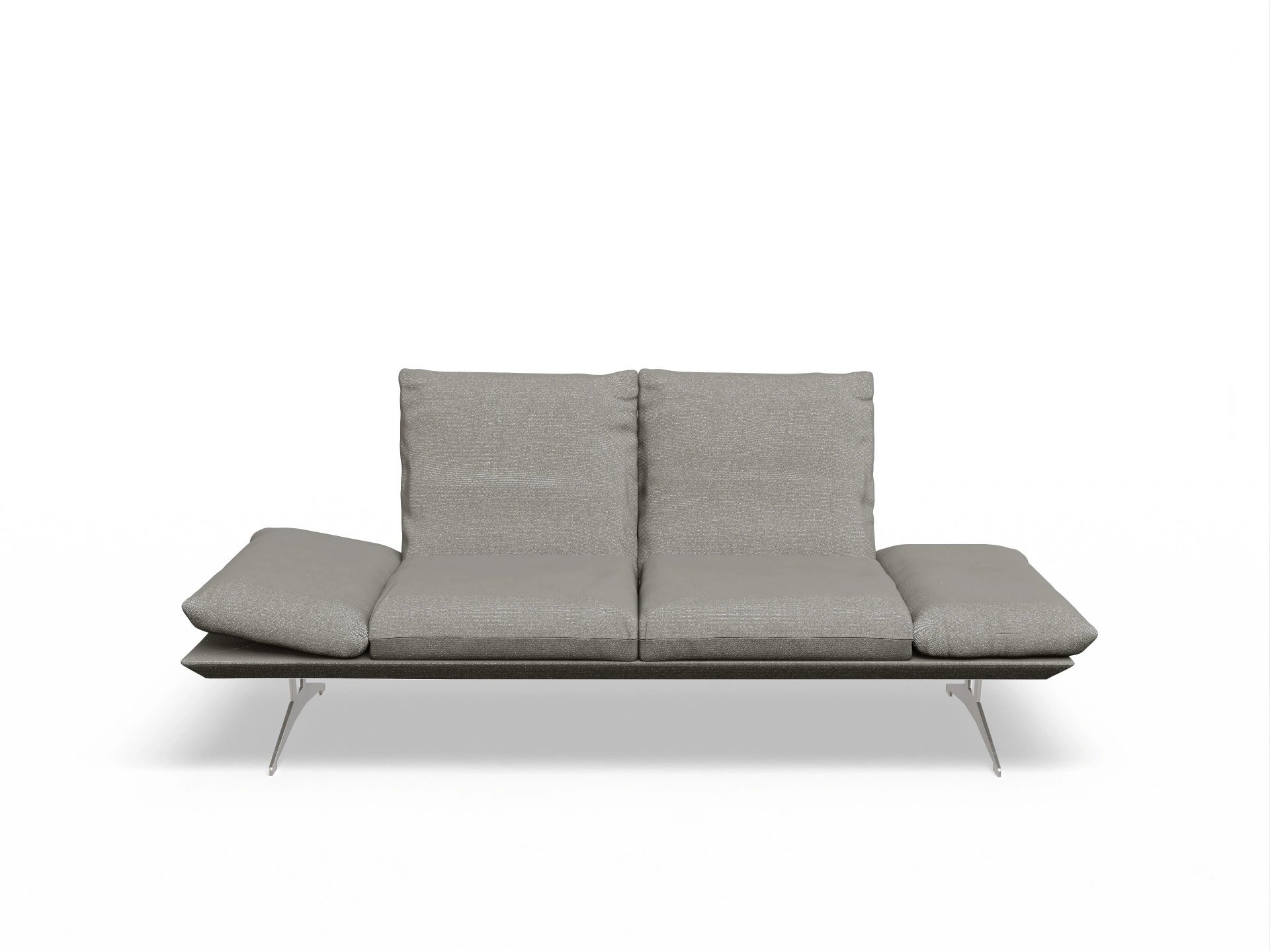 Ansicht des Produktes Francis 2-Sitzer Sofa in Stoff Braun