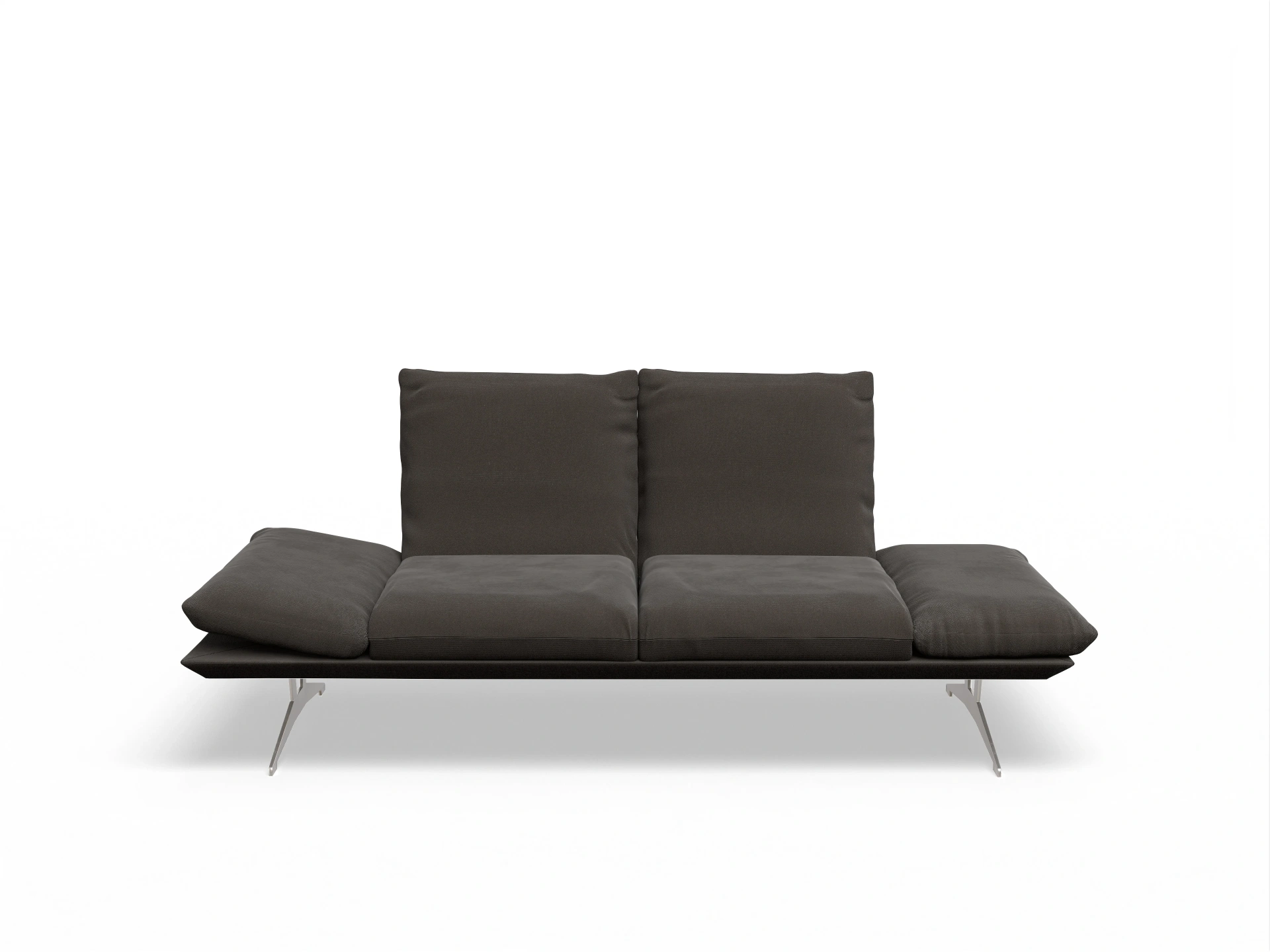 Ansicht des Produktes Francis 2-Sitzer Sofa in Stoff Grau