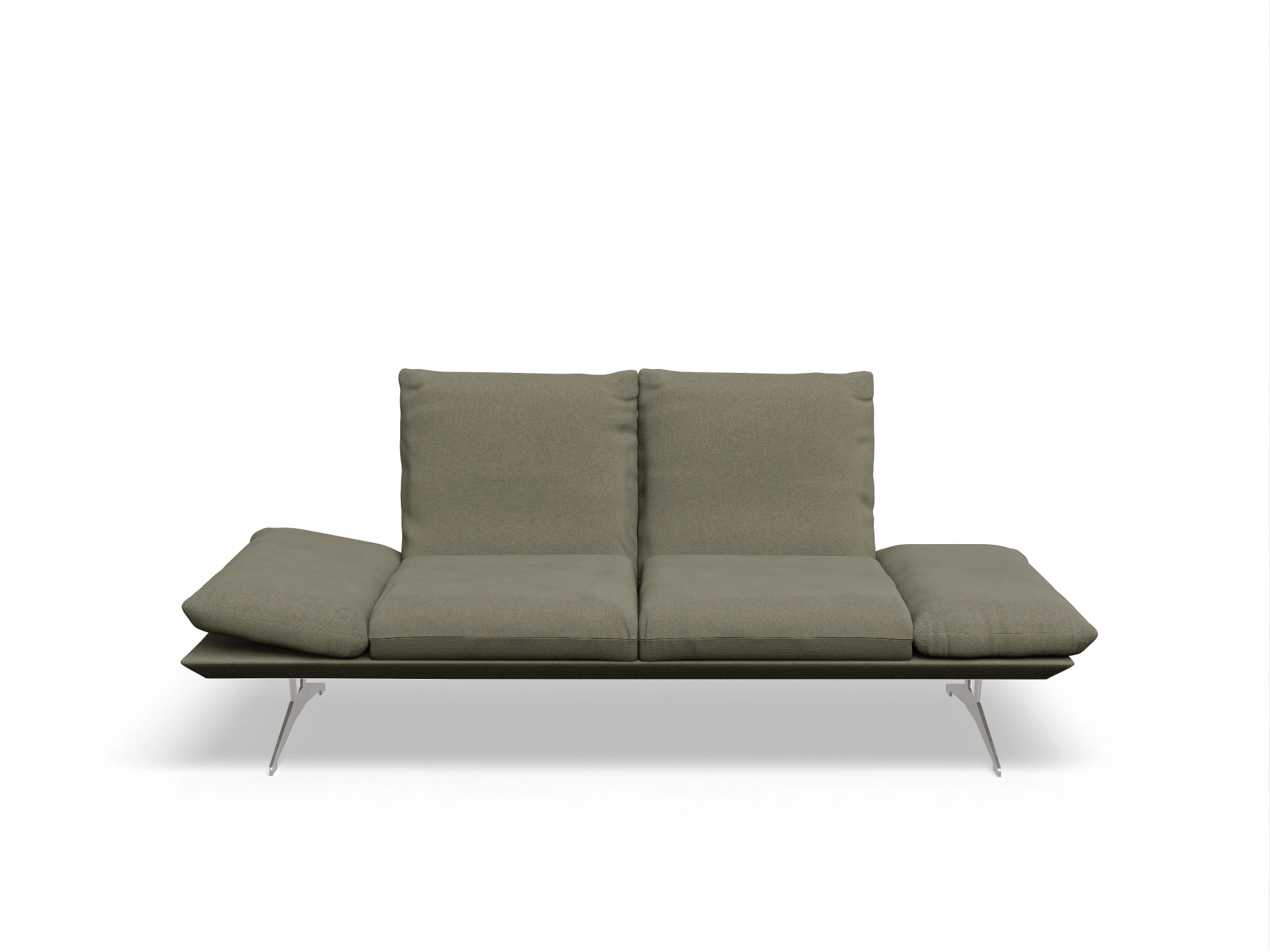 Ansicht des Produktes Francis 2-Sitzer Sofa in Stoff Grün