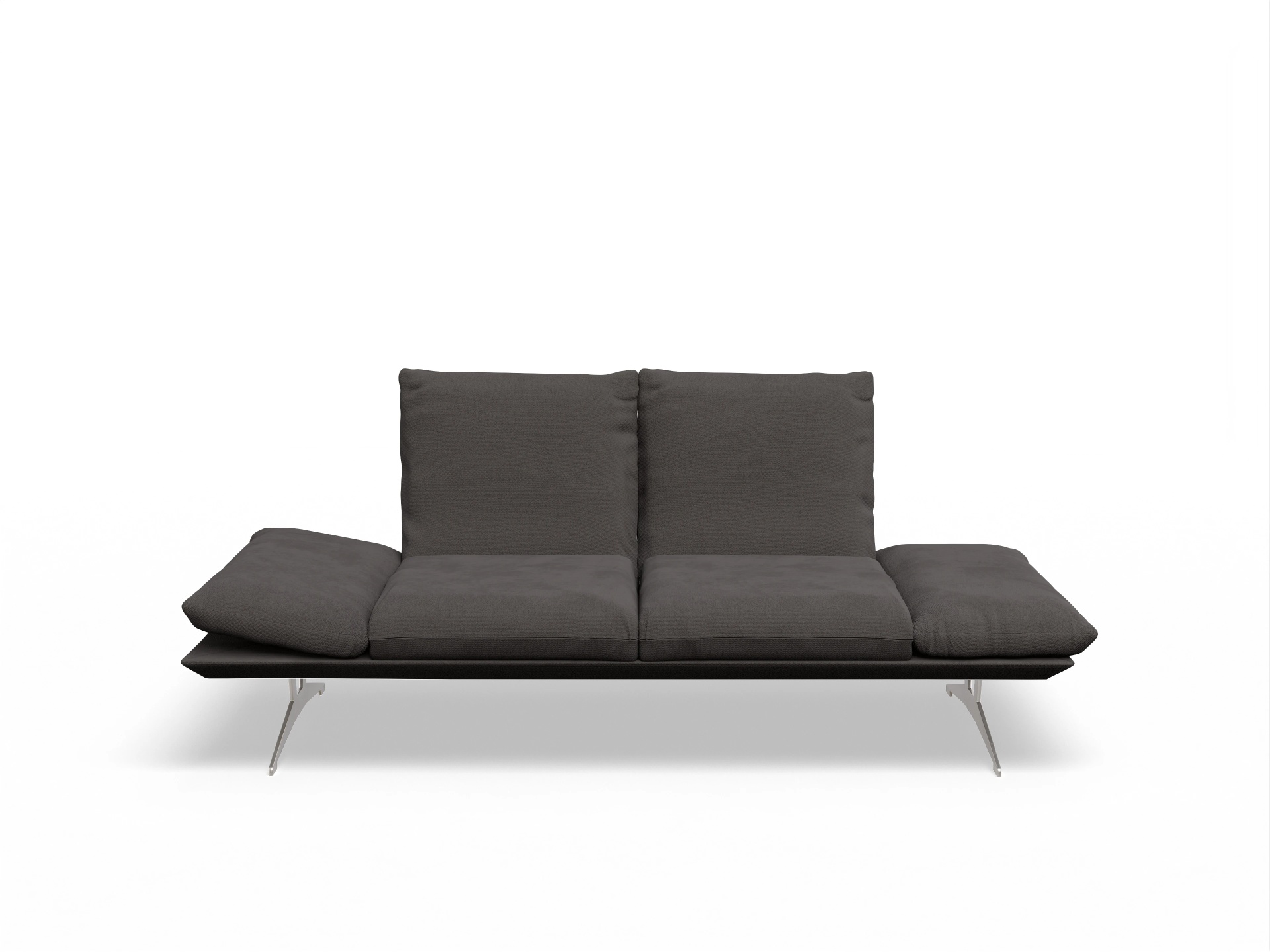 Ansicht des Produktes Francis 2-Sitzer Sofa in Stoff Braun