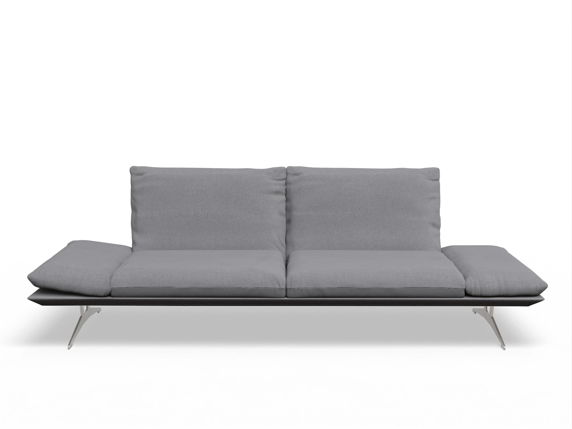 Ansicht des Produktes Francis 3-Sitzer Sofa in Stoff Grau