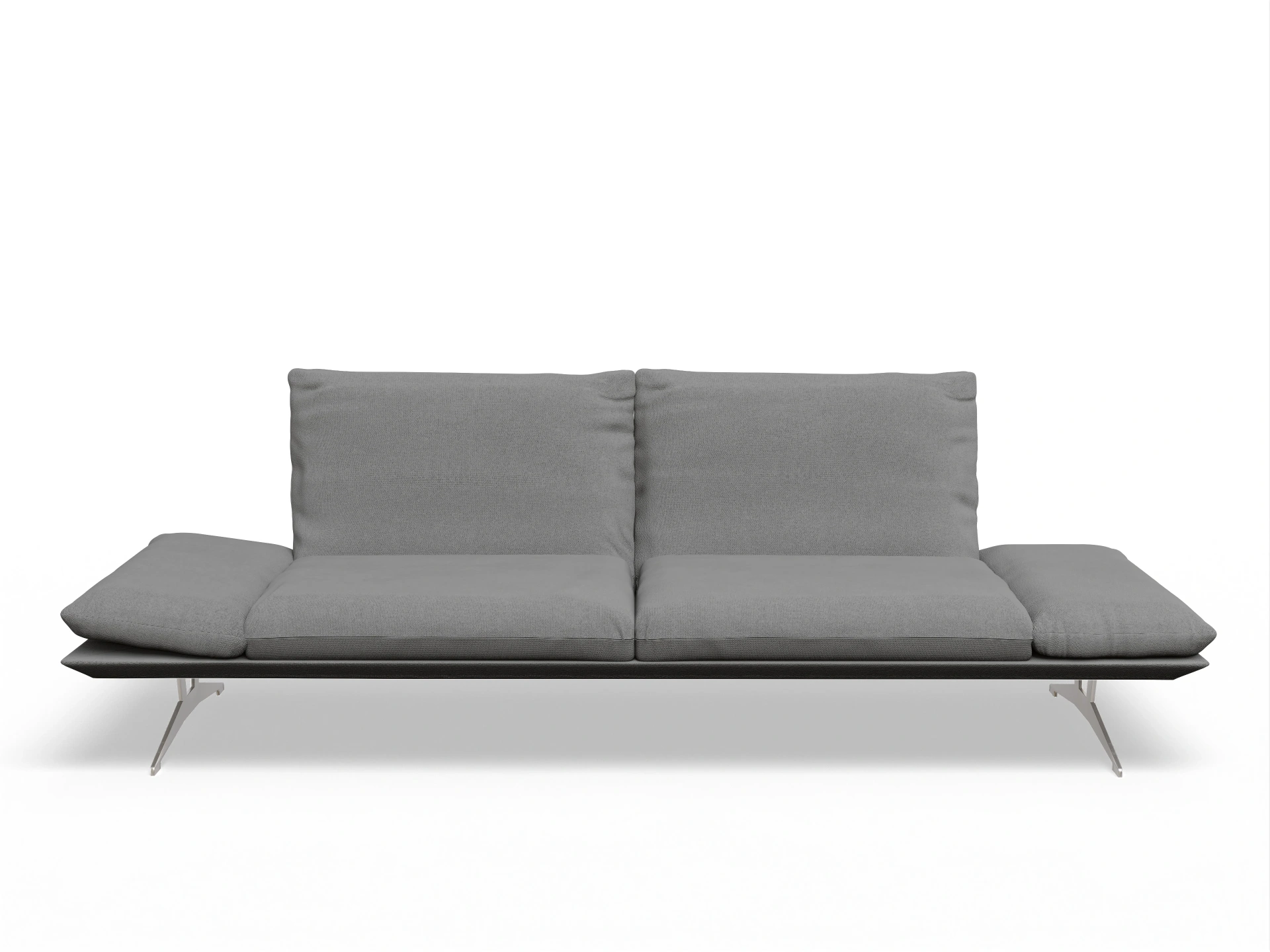 Ansicht des Produktes Francis 3-Sitzer Sofa in Stoff Grau