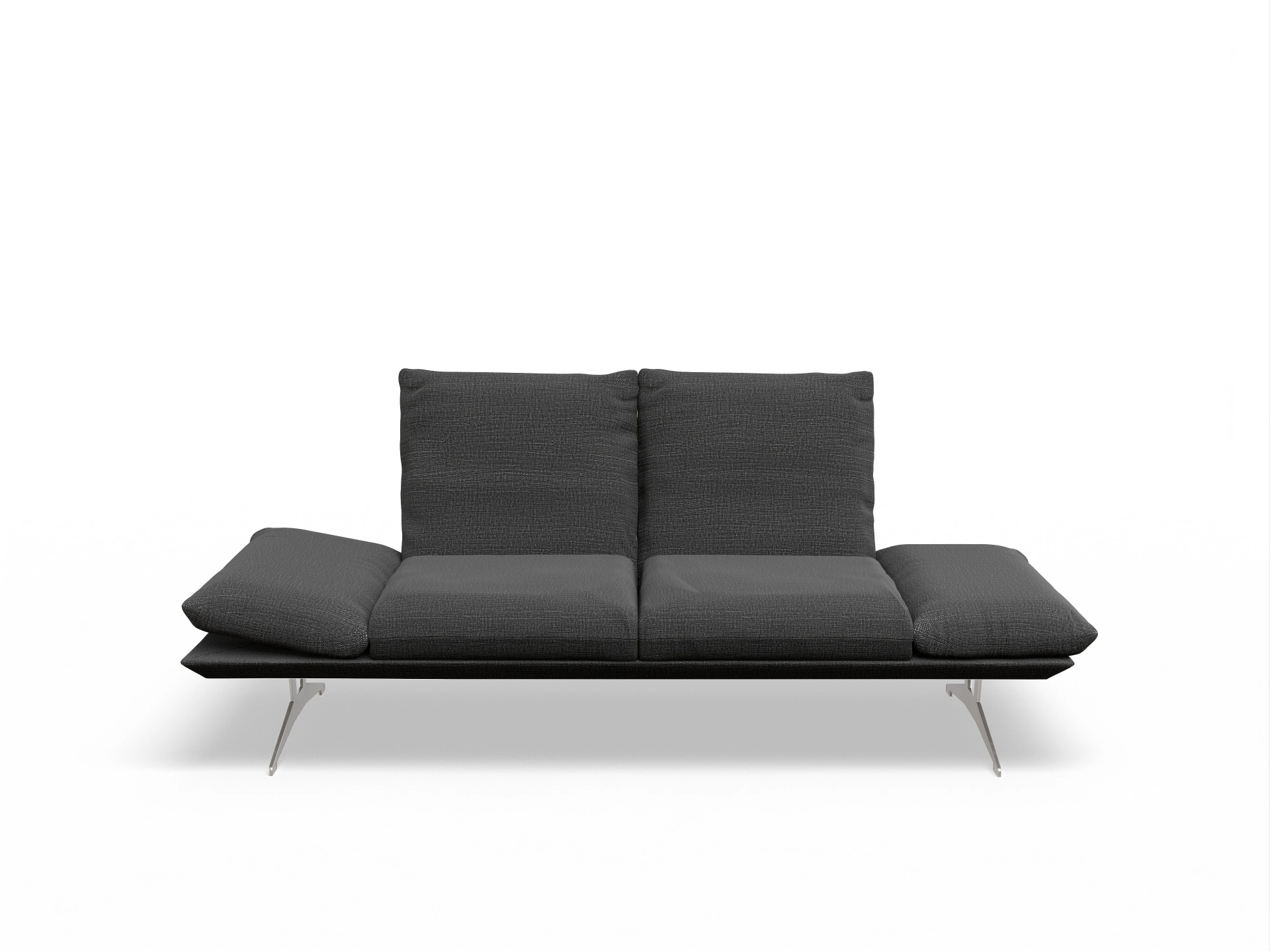 Ansicht des Produktes Francis 2-Sitzer Sofa in Stoff Schwarz