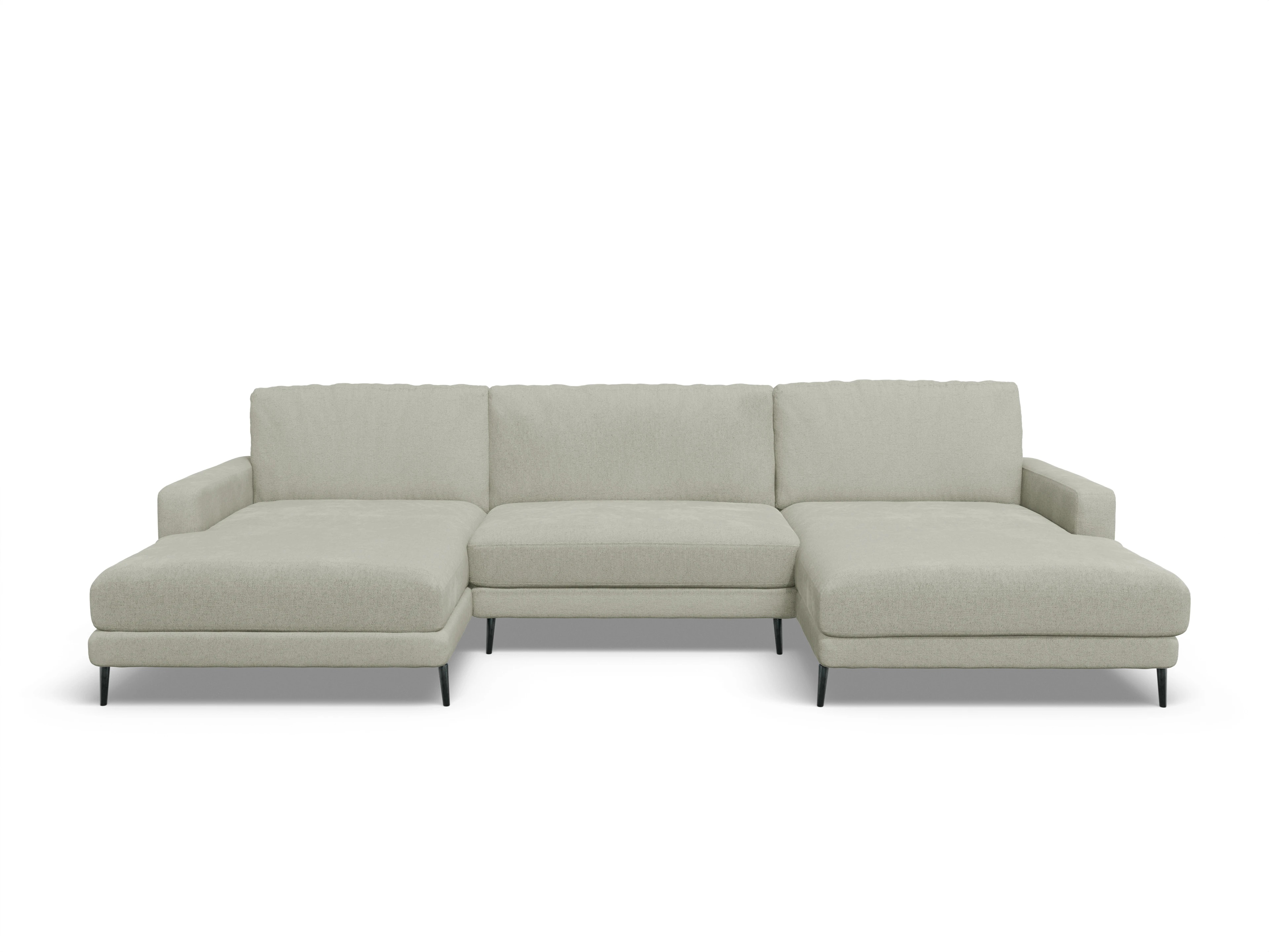 Ansicht des Produktes Urbana Wohnlandschaft offen beidseitig in Stoff Grau