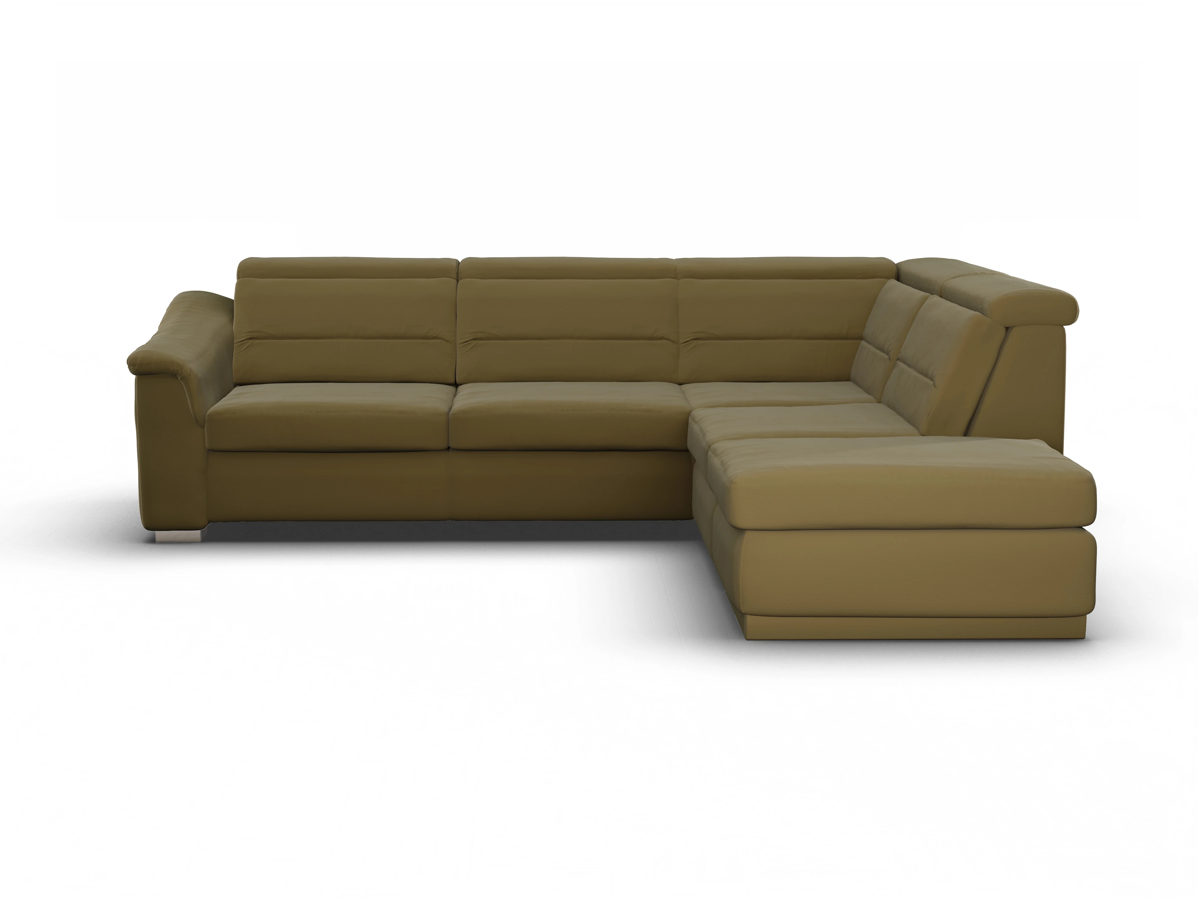 Sitz Concept Family 1008 Kombielement Large R Ansicht des Produktes SC Family 1008 Ecksofa rechts Abschluss offen in Stoff Grün