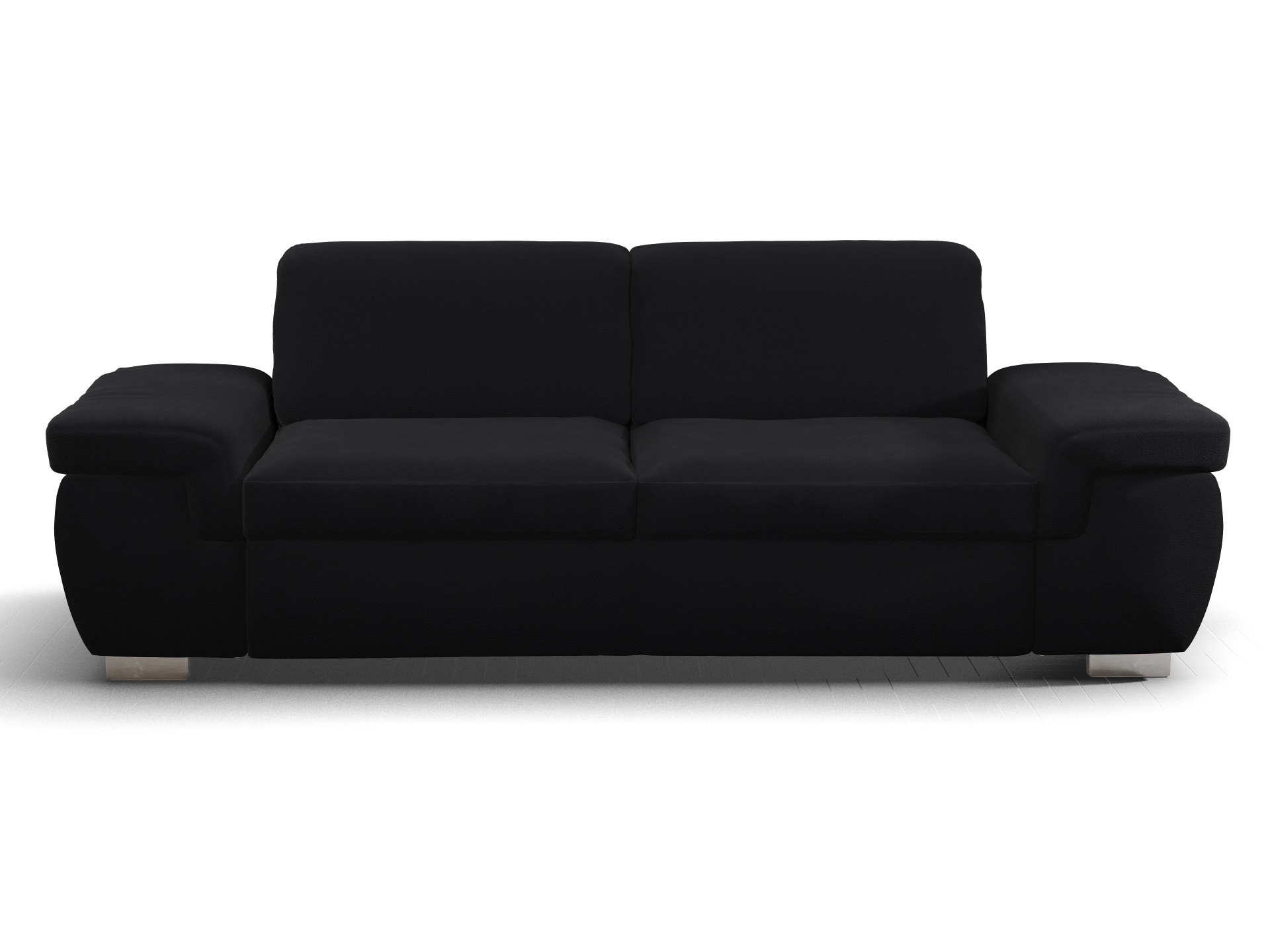 Ansicht des Produktes SC Smart 1003 3-Sitzer Sofa in Stoff Schwarz
