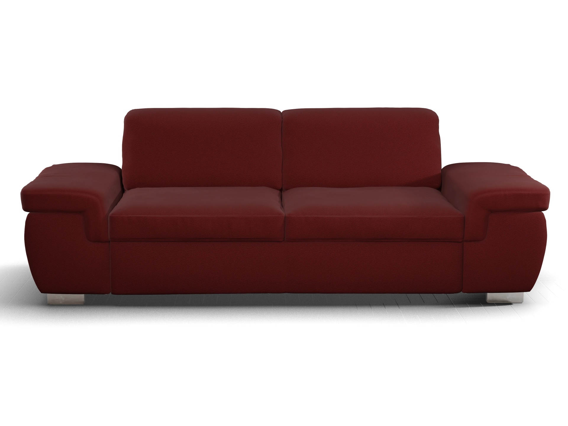 Ansicht des Produktes SC Smart 1003 3-Sitzer Sofa in Stoff Rot