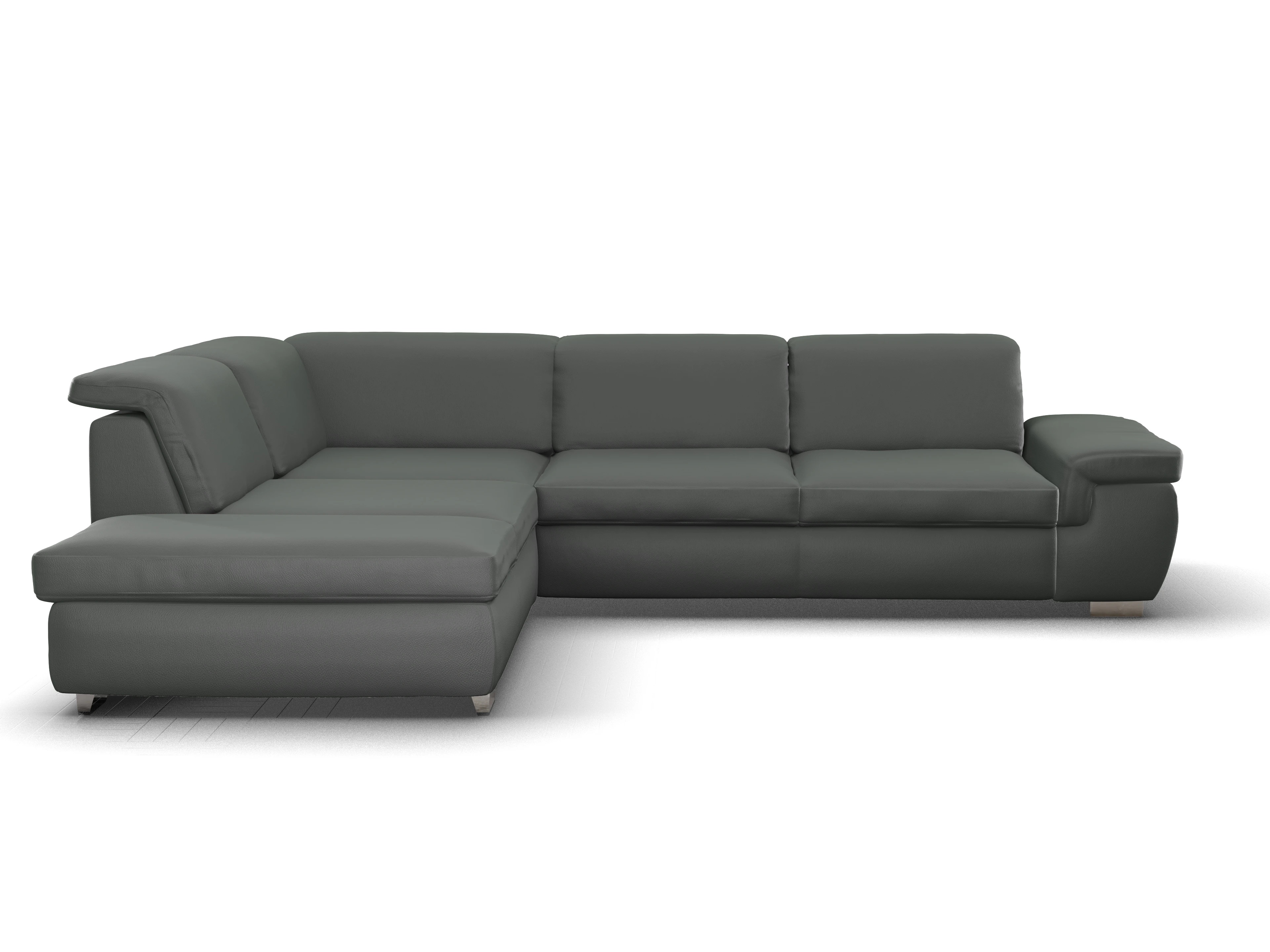 Sitz Concept Smart 1003 SP15HO Large L Ansicht des Produktes SC Smart 1003 Ecksofa links Abschluss offen in Stoff Grau