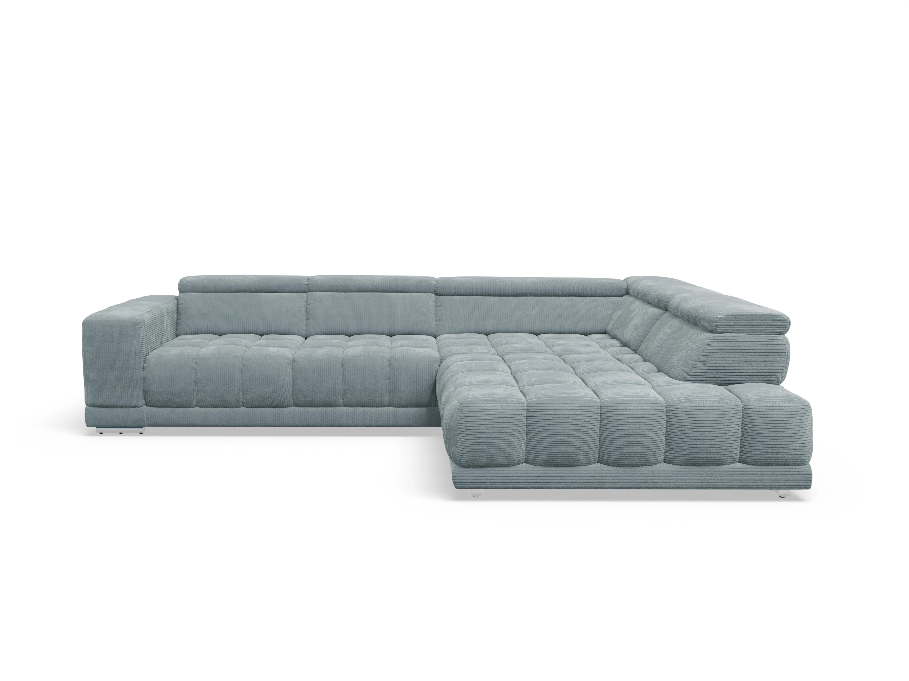 Sitz Concept smart 1031 SP15HOXL Medium R Ansicht des Produktes SC Smart 1031 Ecksofa rechts Abschluss offen in Stoff Blau