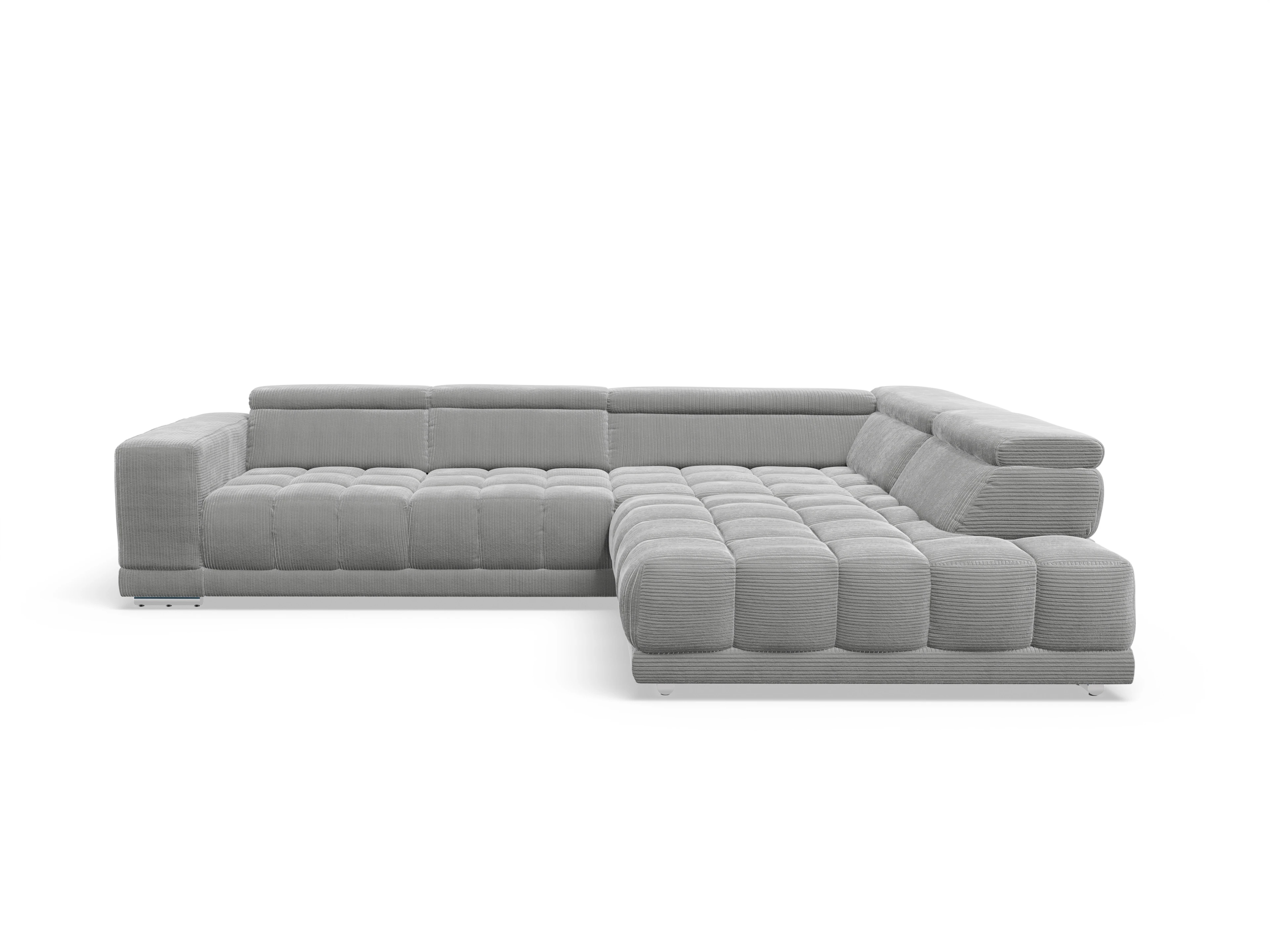 Sitz Concept smart 1031 SP15HOXL Medium R Ansicht des Produktes SC Smart 1031 Ecksofa rechts Abschluss offen in Stoff Grau