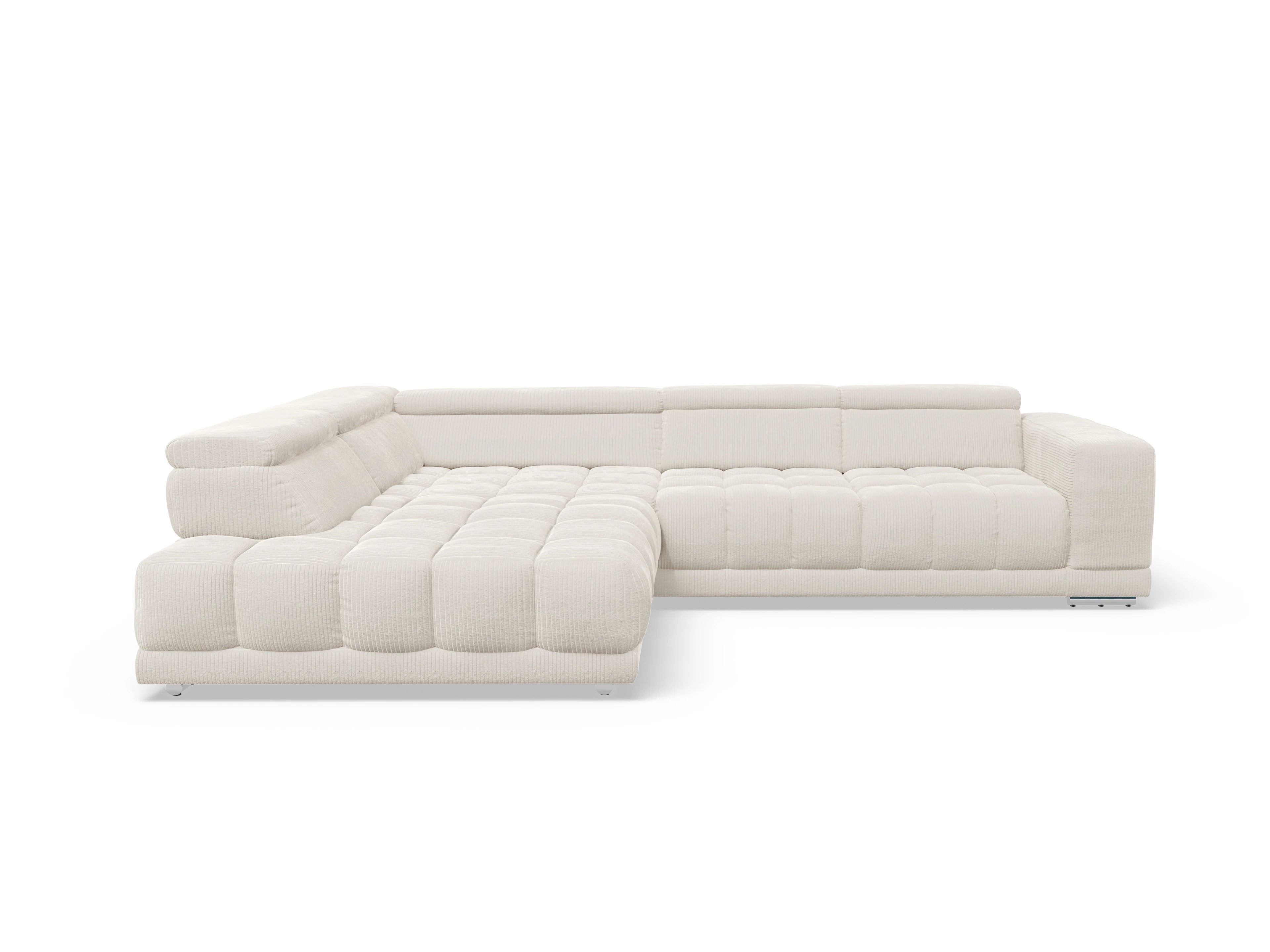Sitz Concept smart 1031 SP15HOXL Medium L Ansicht des Produktes SC Smart 1031 Ecksofa links Abschluss offen in Stoff Beige