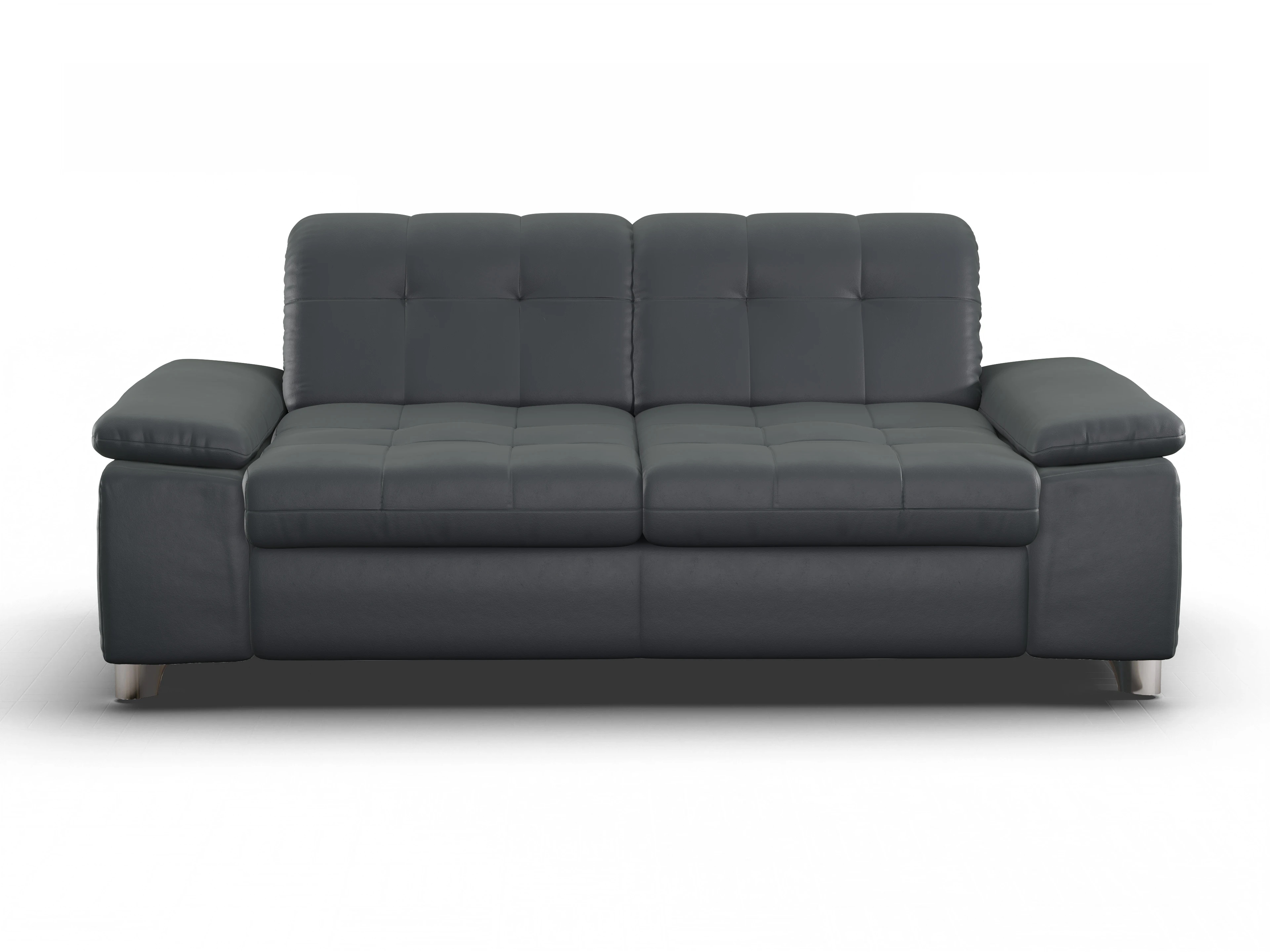 Ansicht des Produktes SC Select 1012 3-Sitzer Sofa in Leder Grau