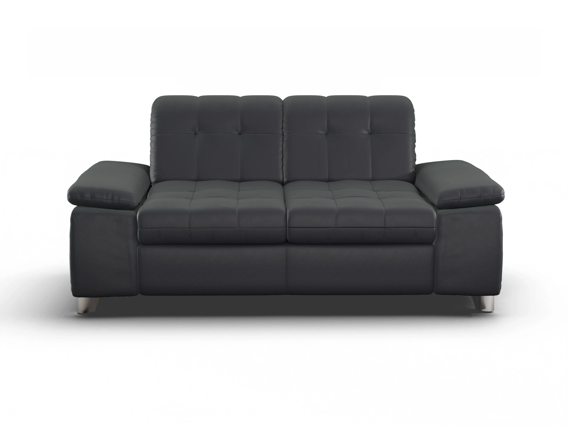 Ansicht des Produktes SC Select 1012 2,5-Sitzer Sofa in Leder Schwarz