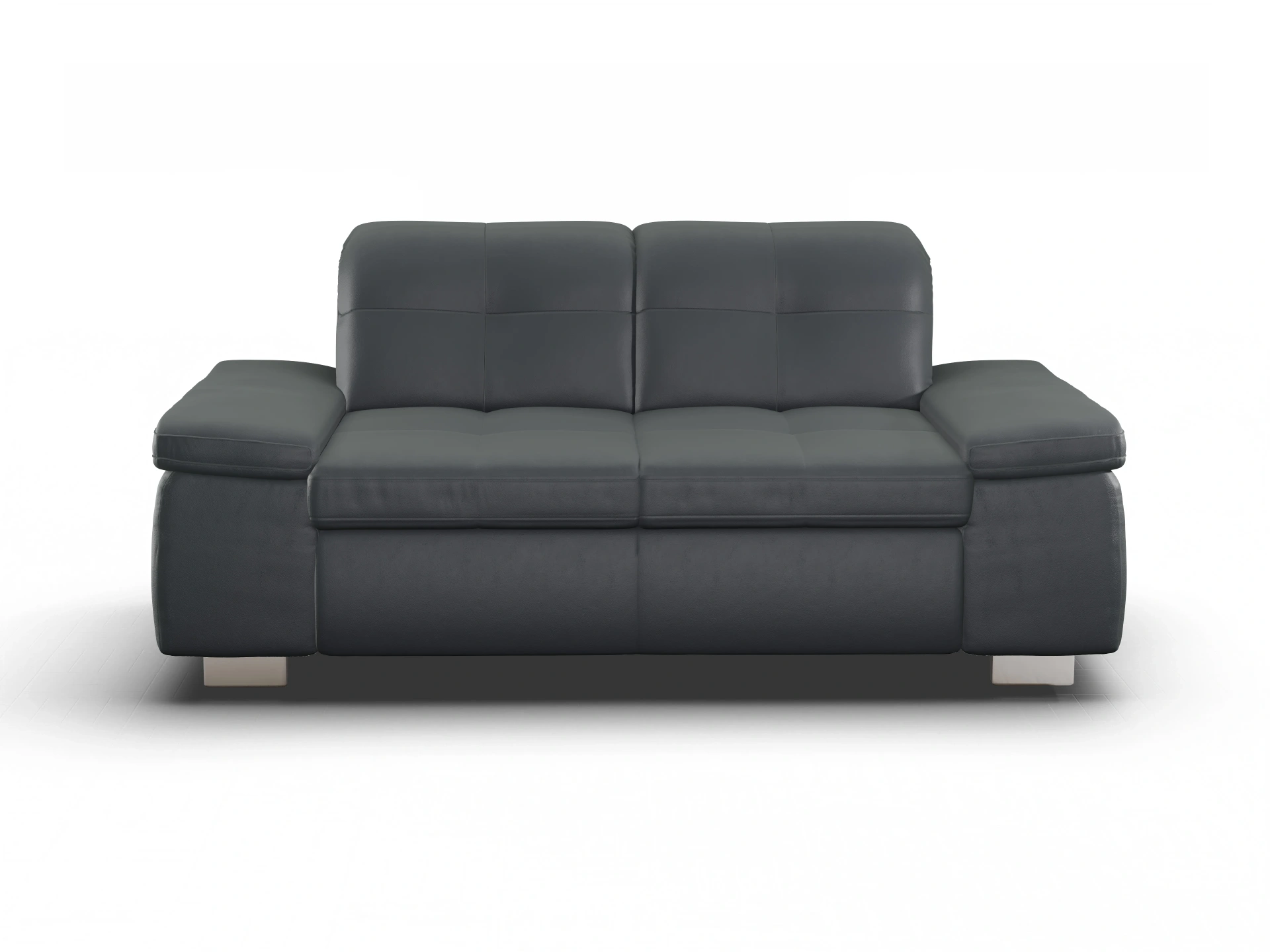 Sitz Concept select 1001 2,5-Sitzer Sofa Ansicht des Produktes SC Select 1001 2,5-Sitzer Sofa in Leder Grau