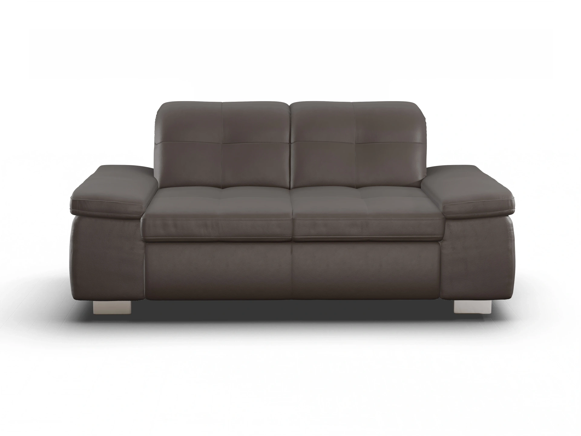 Ansicht des Produktes SC Select 1001 2,5-Sitzer Sofa in Leder Braun