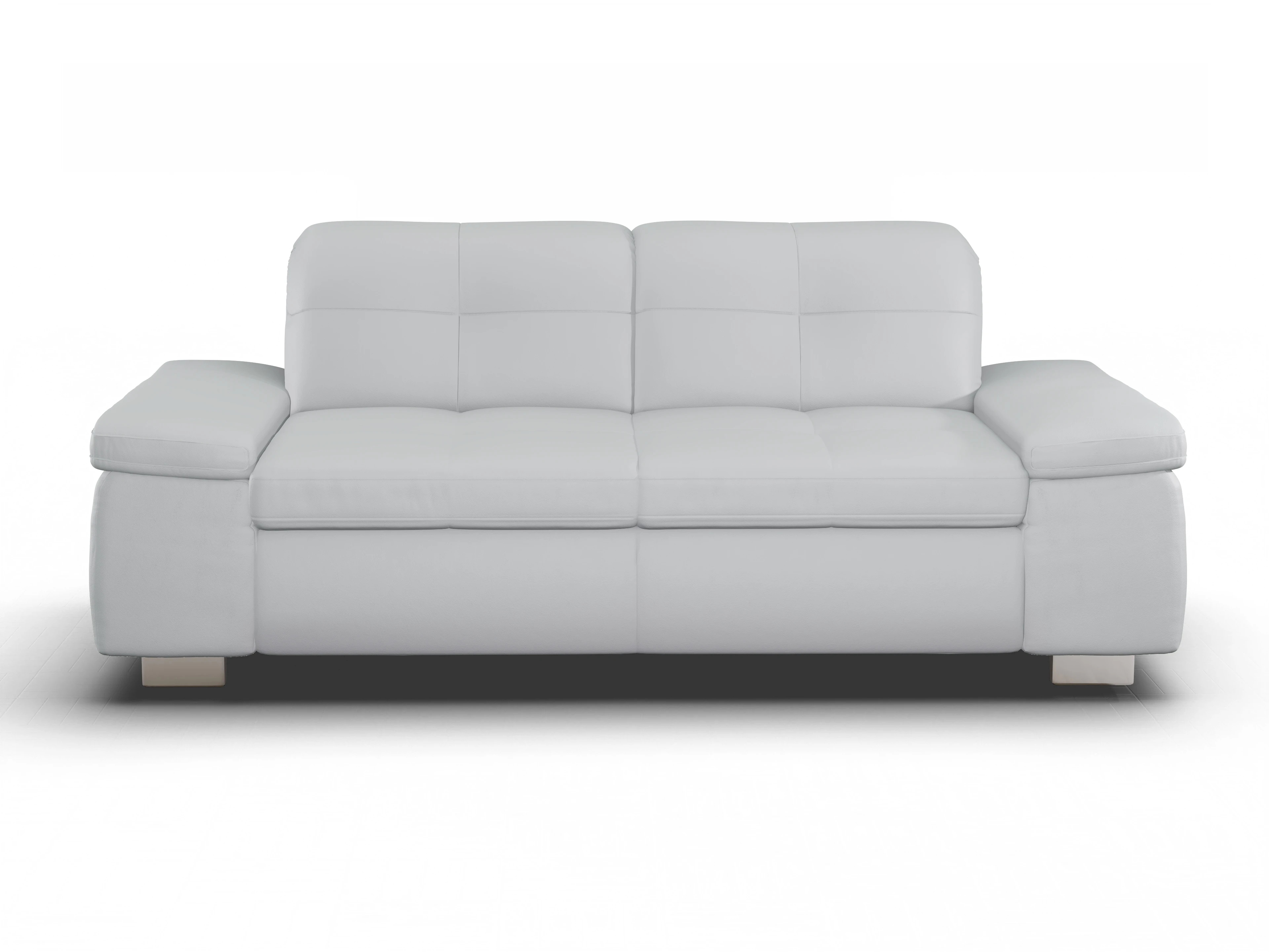 Sitz Concept select 1001 3-Sitzer Sofa Ansicht des Produktes SC Select 1001 3-Sitzer Sofa in Leder Grau