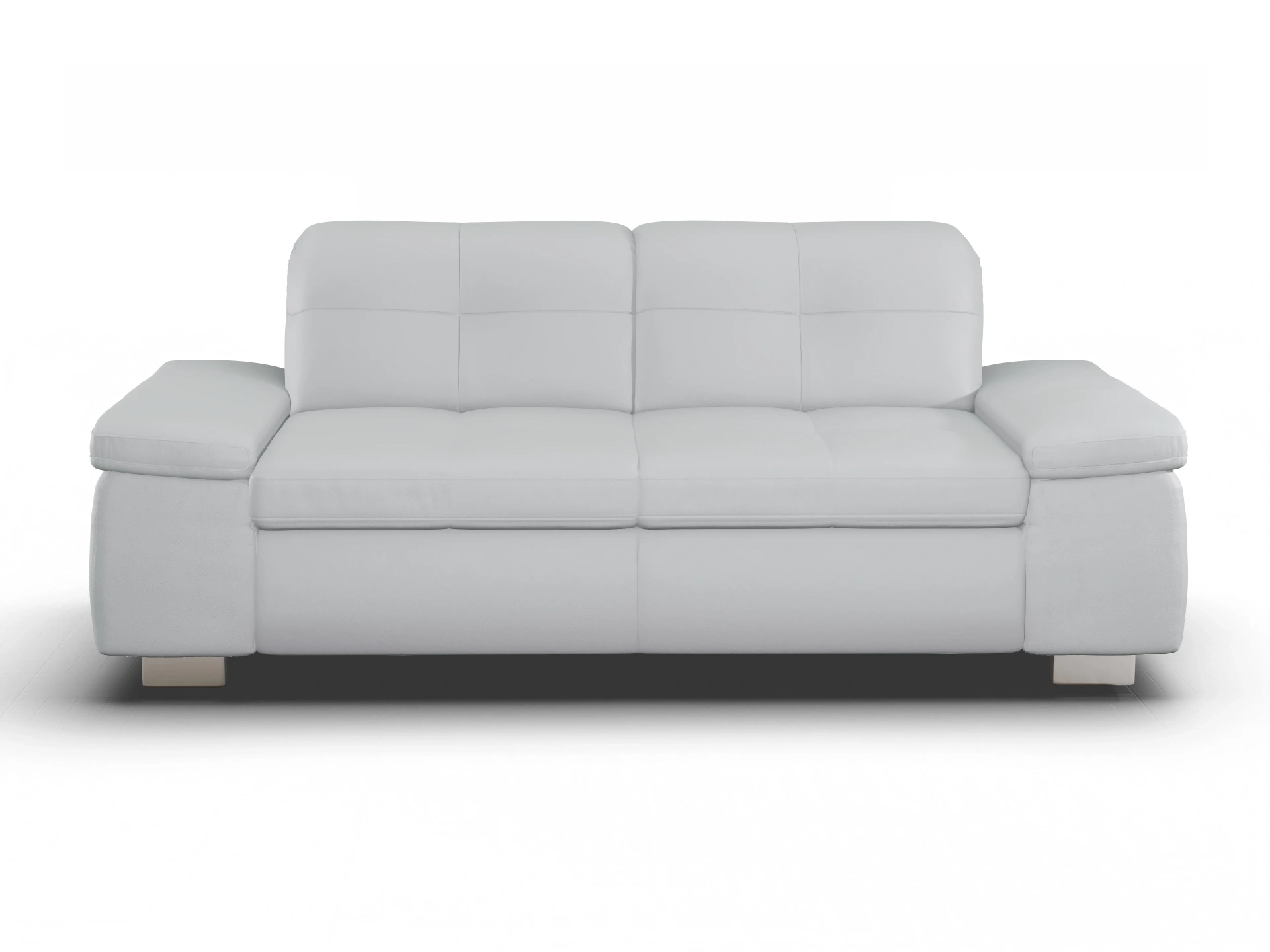 Ansicht des Produktes SC Select 1001 3-Sitzer Sofa in Leder Grau