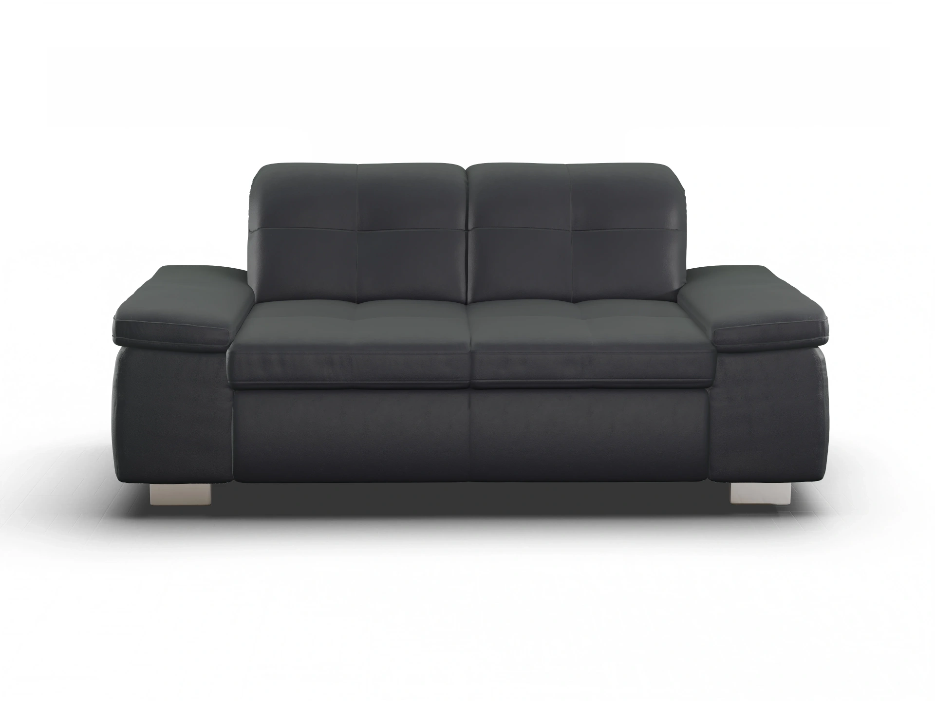 Ansicht des Produktes SC Select 1001 2,5-Sitzer Sofa in Leder Schwarz
