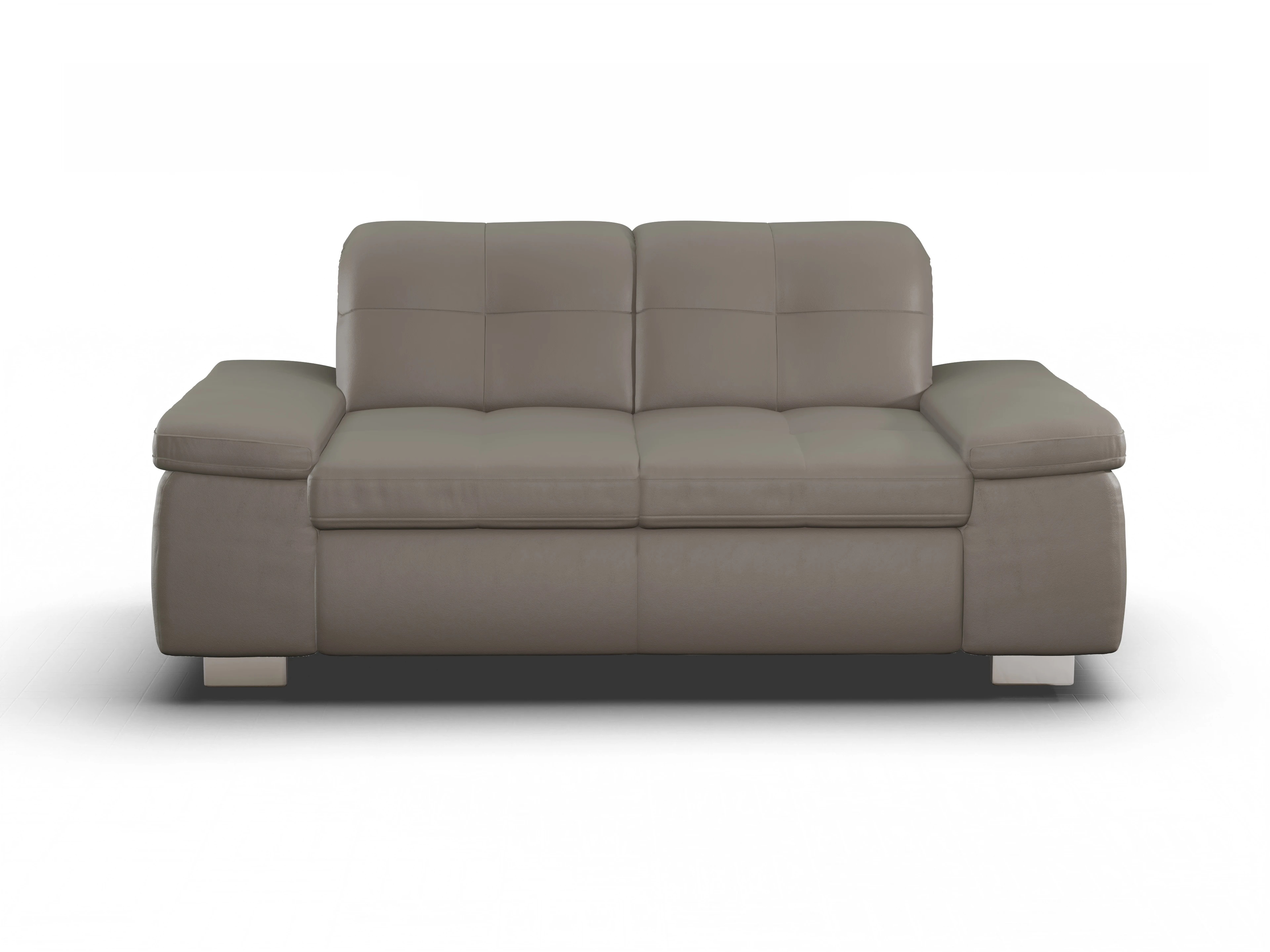 Ansicht des Produktes SC Select 1001 2,5-Sitzer Sofa in Leder Braun