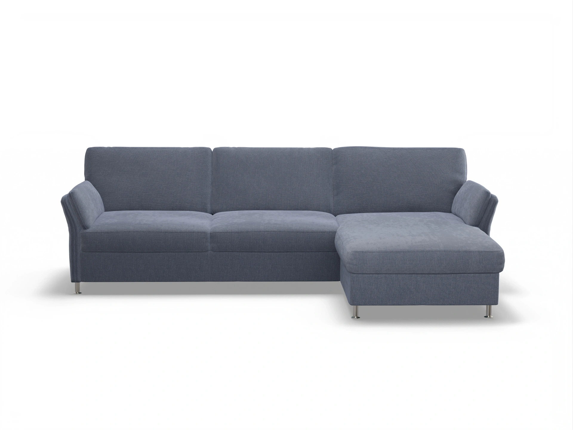 Ansicht des Produktes SC Family 1067 Ecksofa rechts Abschluss offen in Stoff Grau