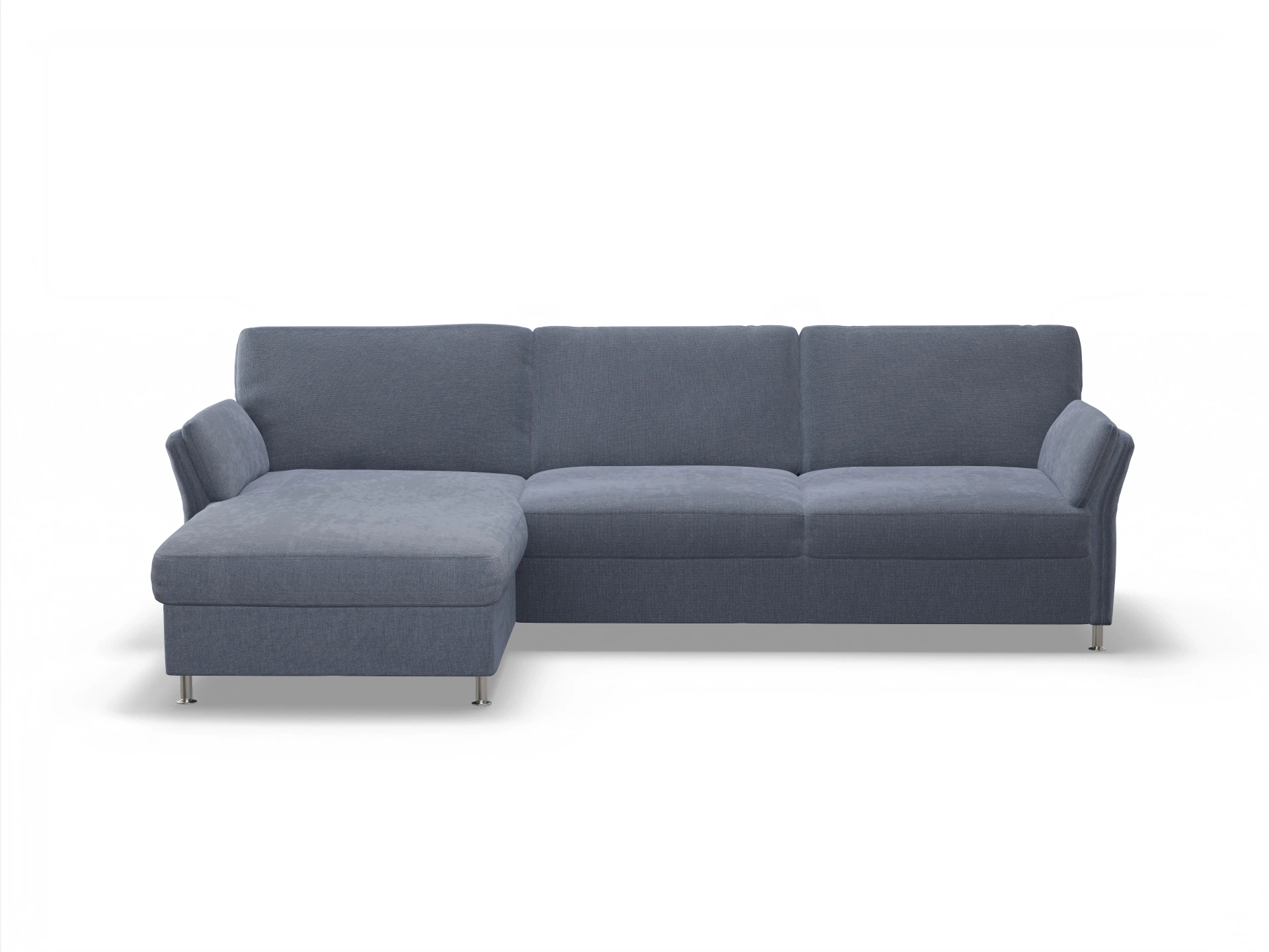 Ansicht des Produktes SC Family 1067 Ecksofa links Abschluss offen in Stoff Grau