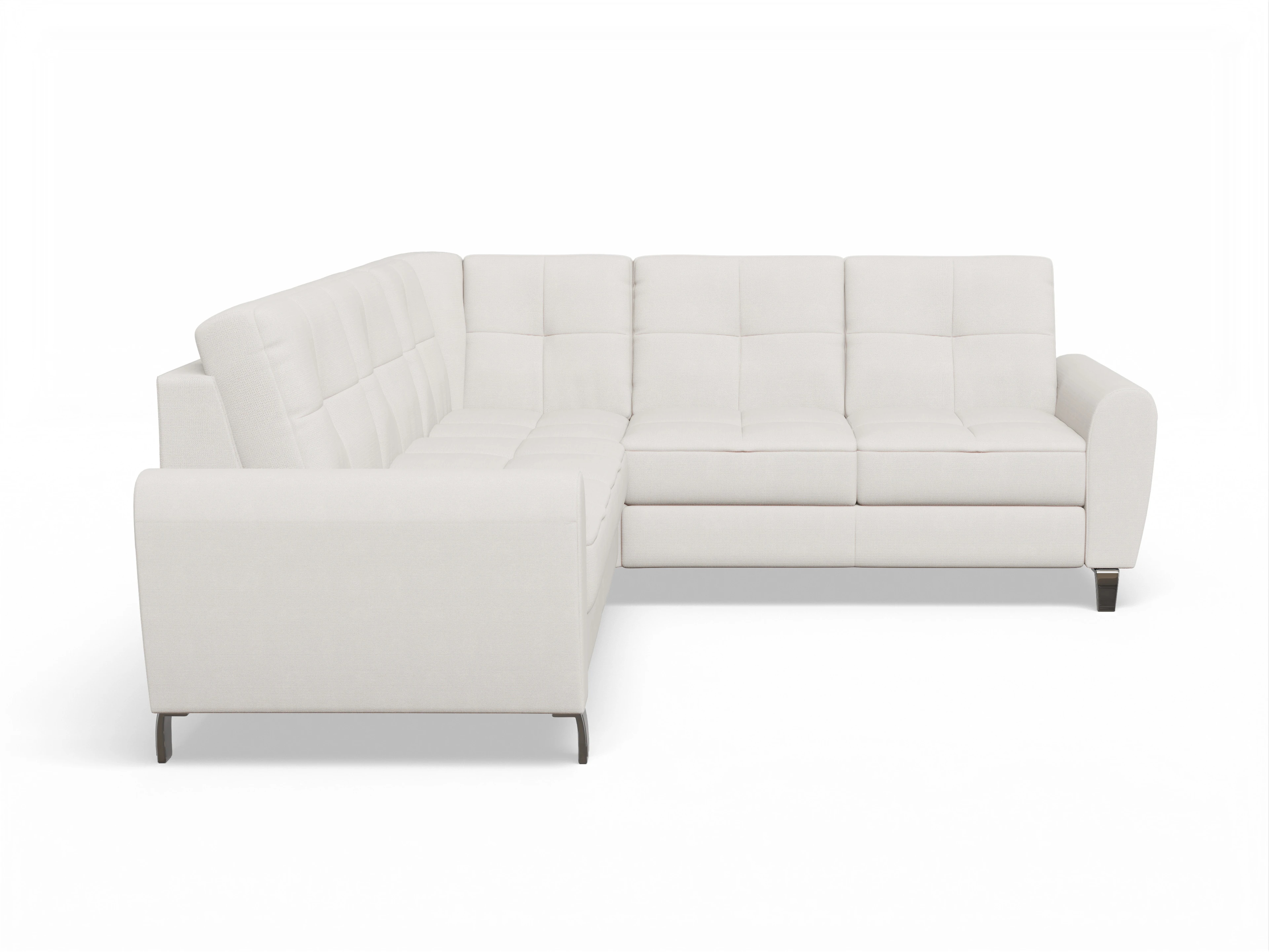 Ansicht des Produktes Valona Ecksofa gleichschenklig in Stoff Beige