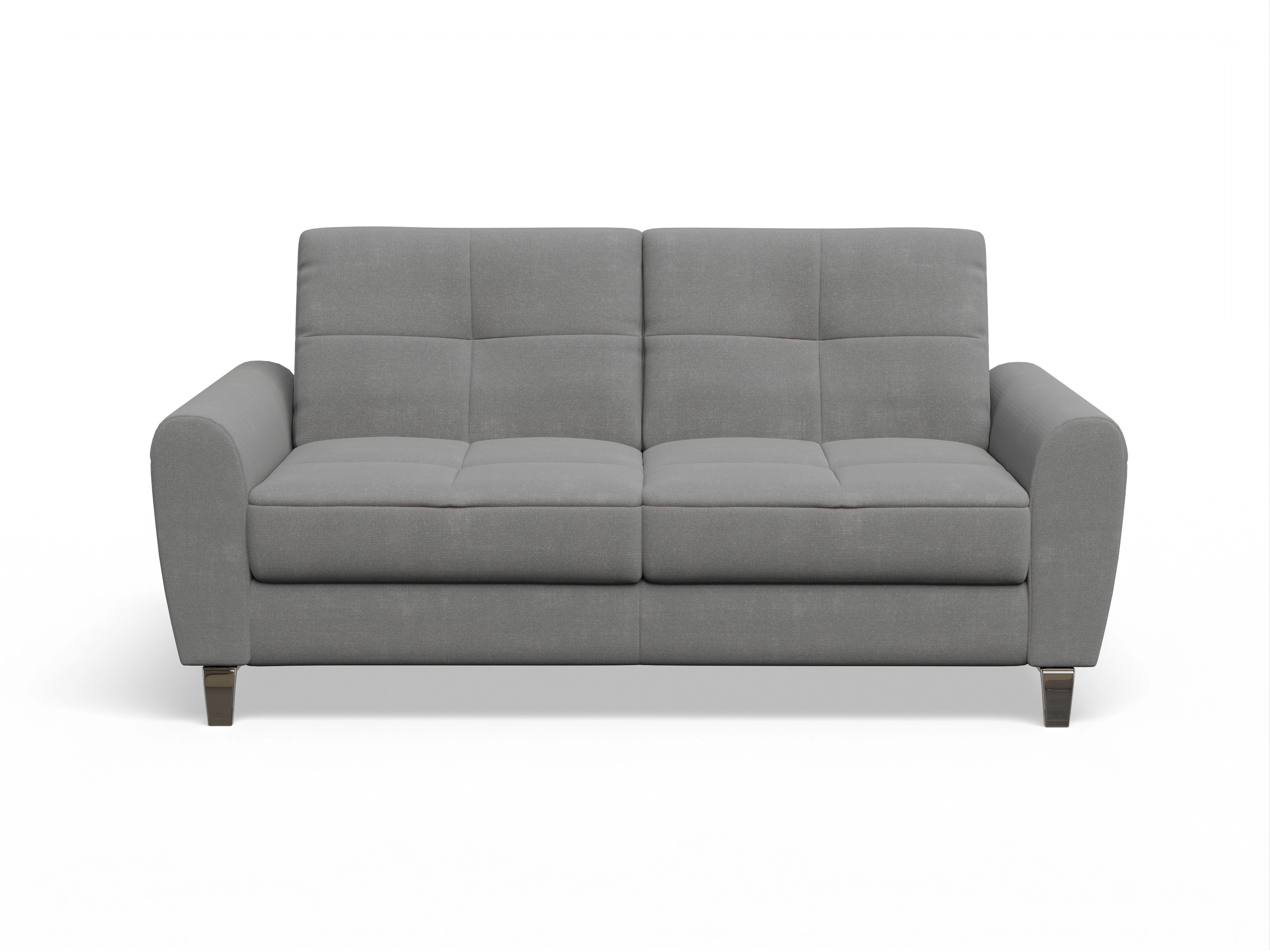 Ansicht des Produktes Valona 3-Sitzer Sofa in Stoff Grau
