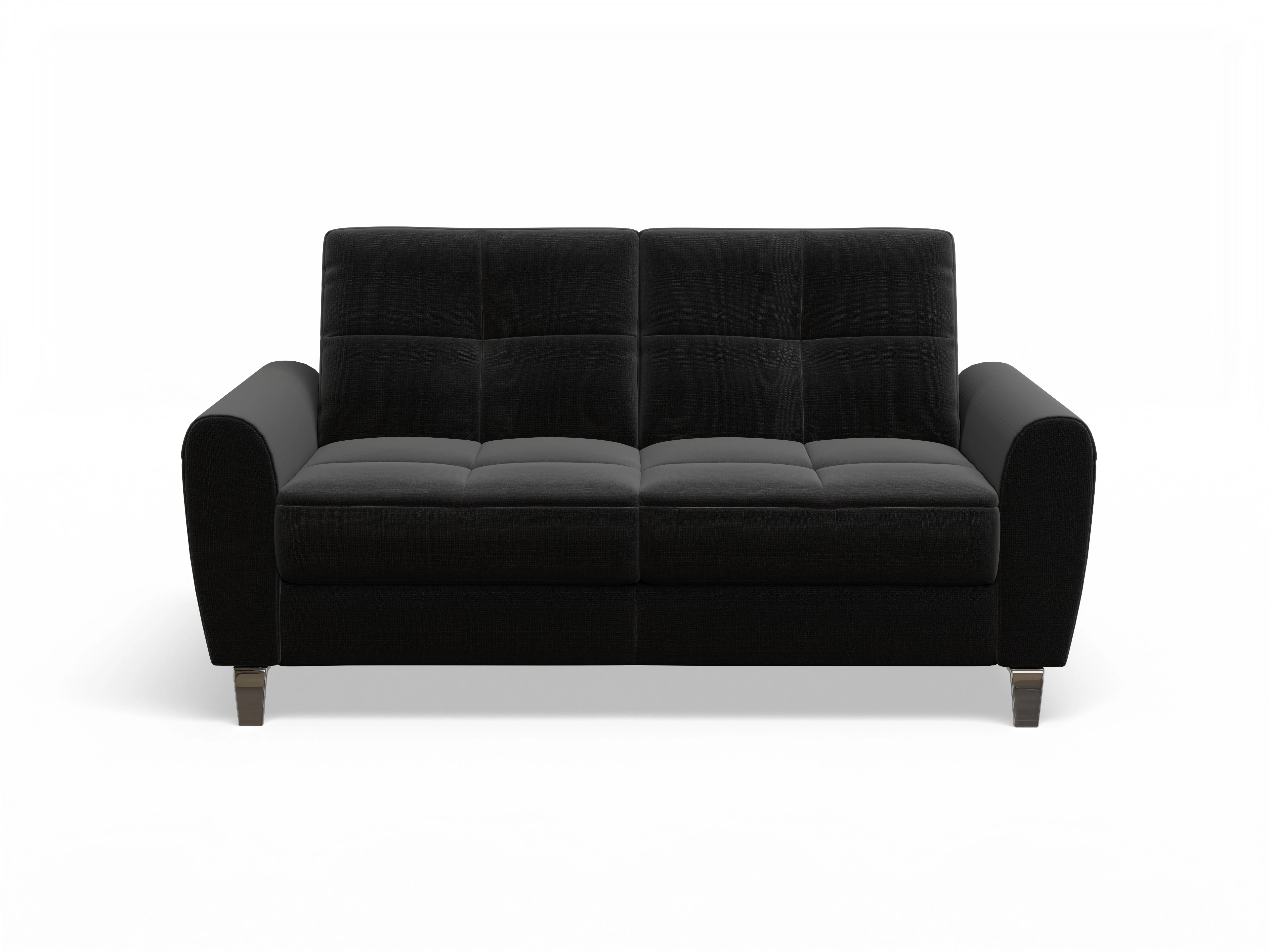 Ansicht des Produktes Valona 2,5-Sitzer Sofa in Stoff Schwarz