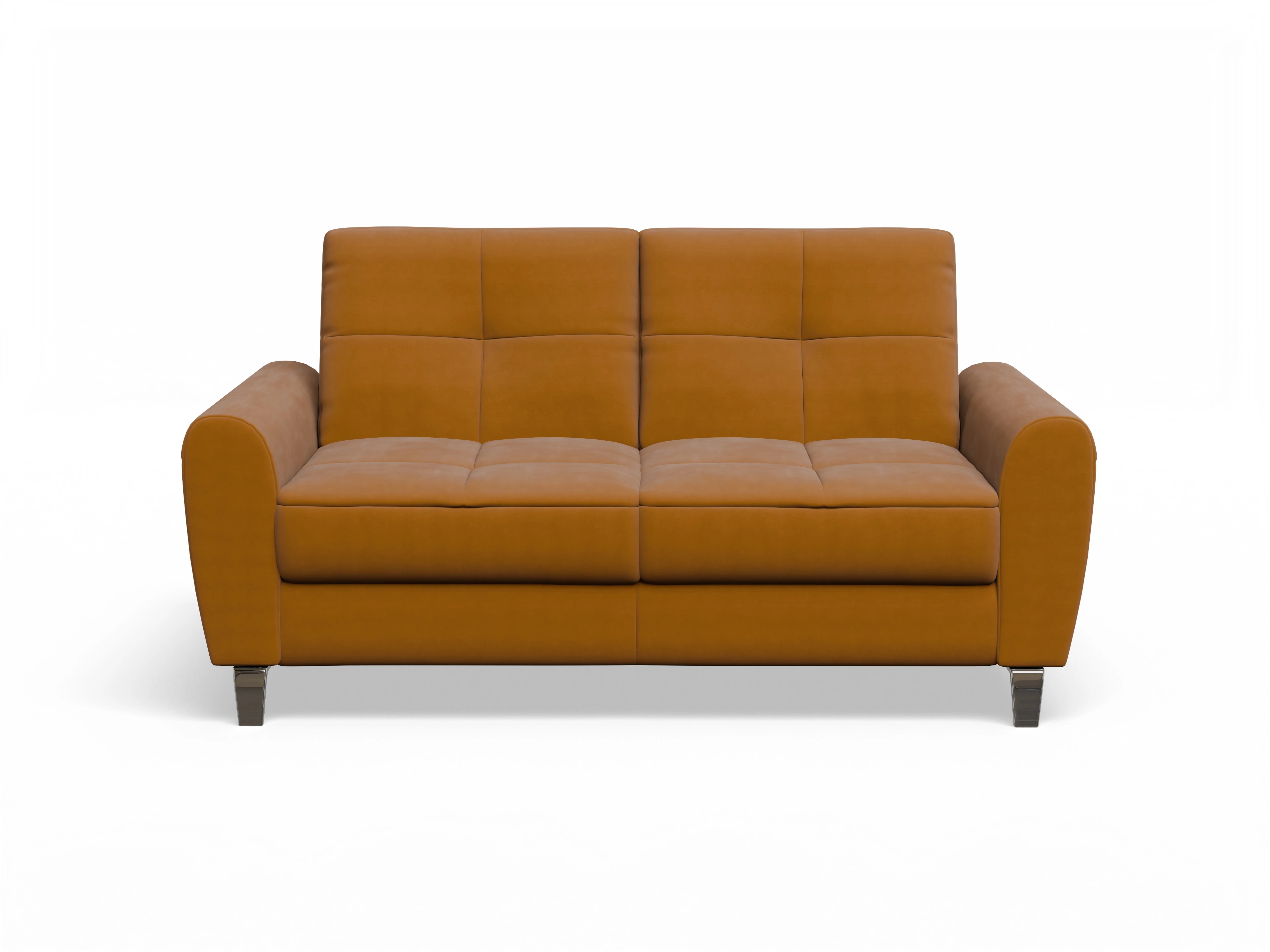 Ansicht des Produktes Valona 2,5-Sitzer Sofa in Stoff Gelb