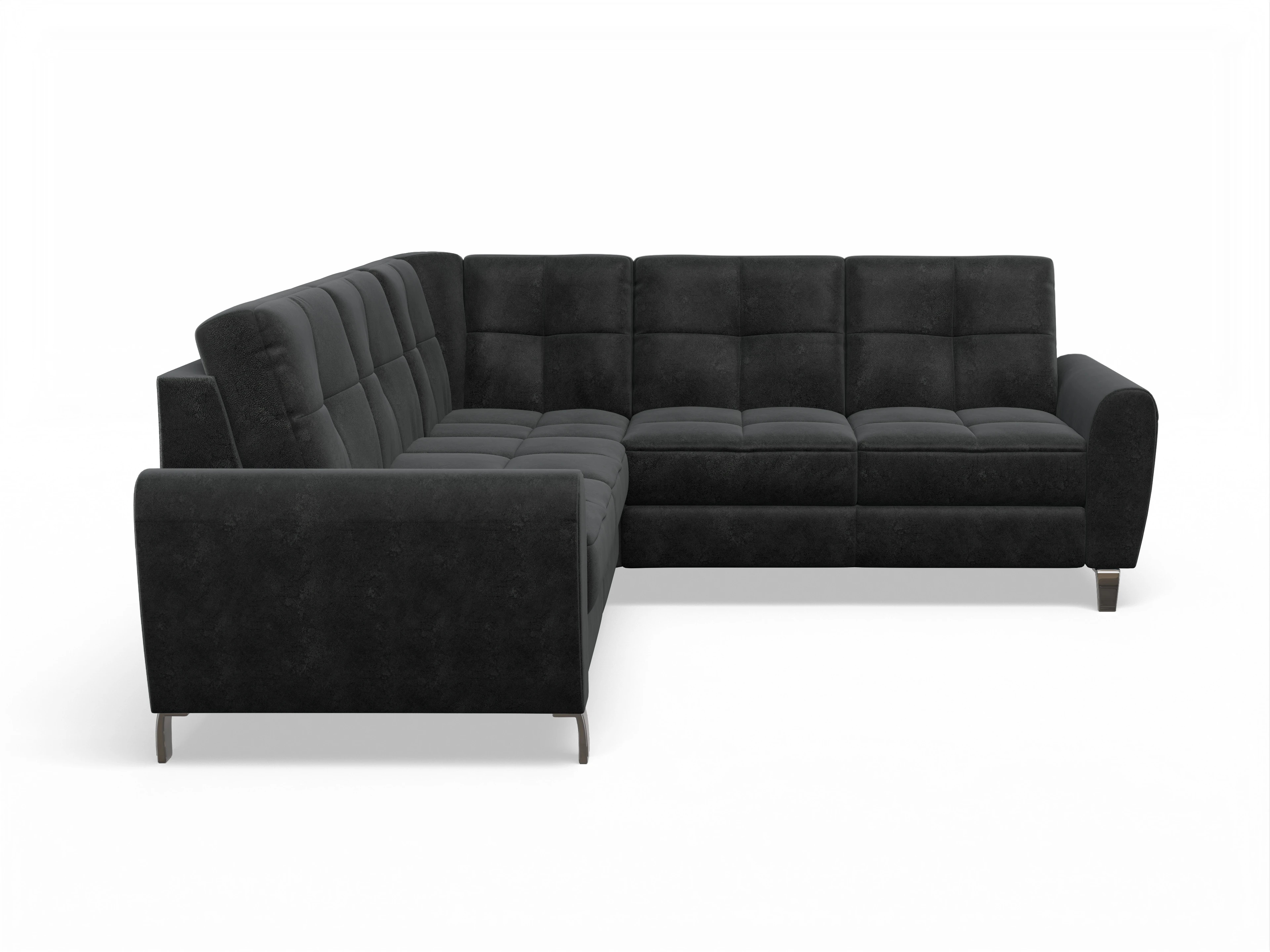 Valona SP small Ansicht des Produktes Valona Ecksofa gleichschenklig in Stoff Grau