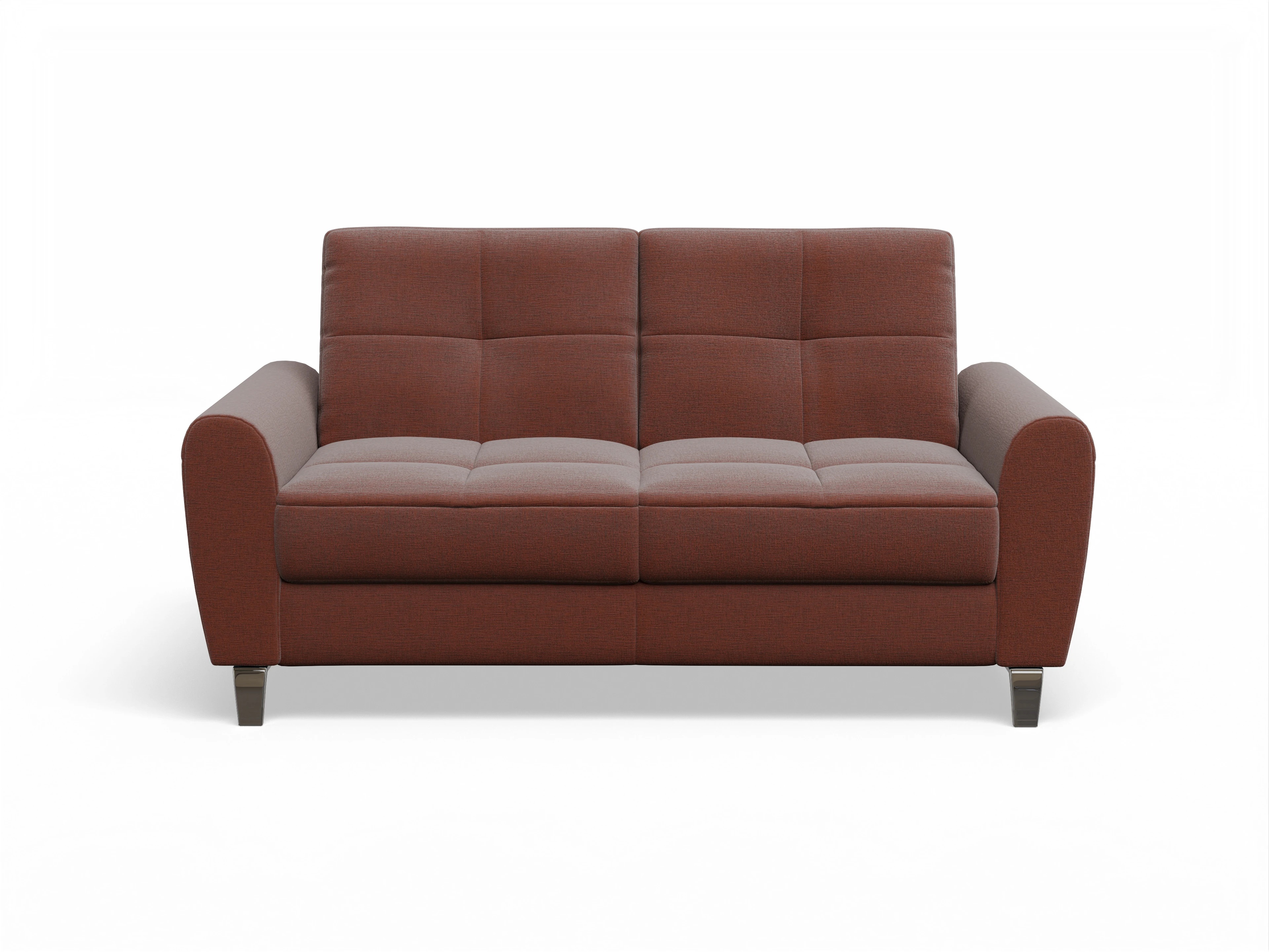 Ansicht des Produktes Valona 2,5-Sitzer Sofa in Stoff Orange