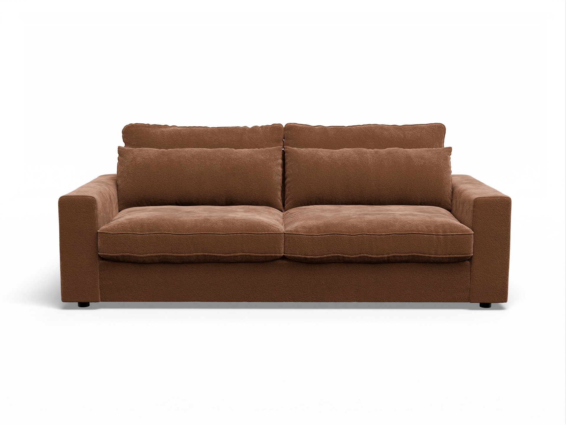 Ansicht des Produktes Lexia 2,5-Sitzer Sofa in Stoff Orange
