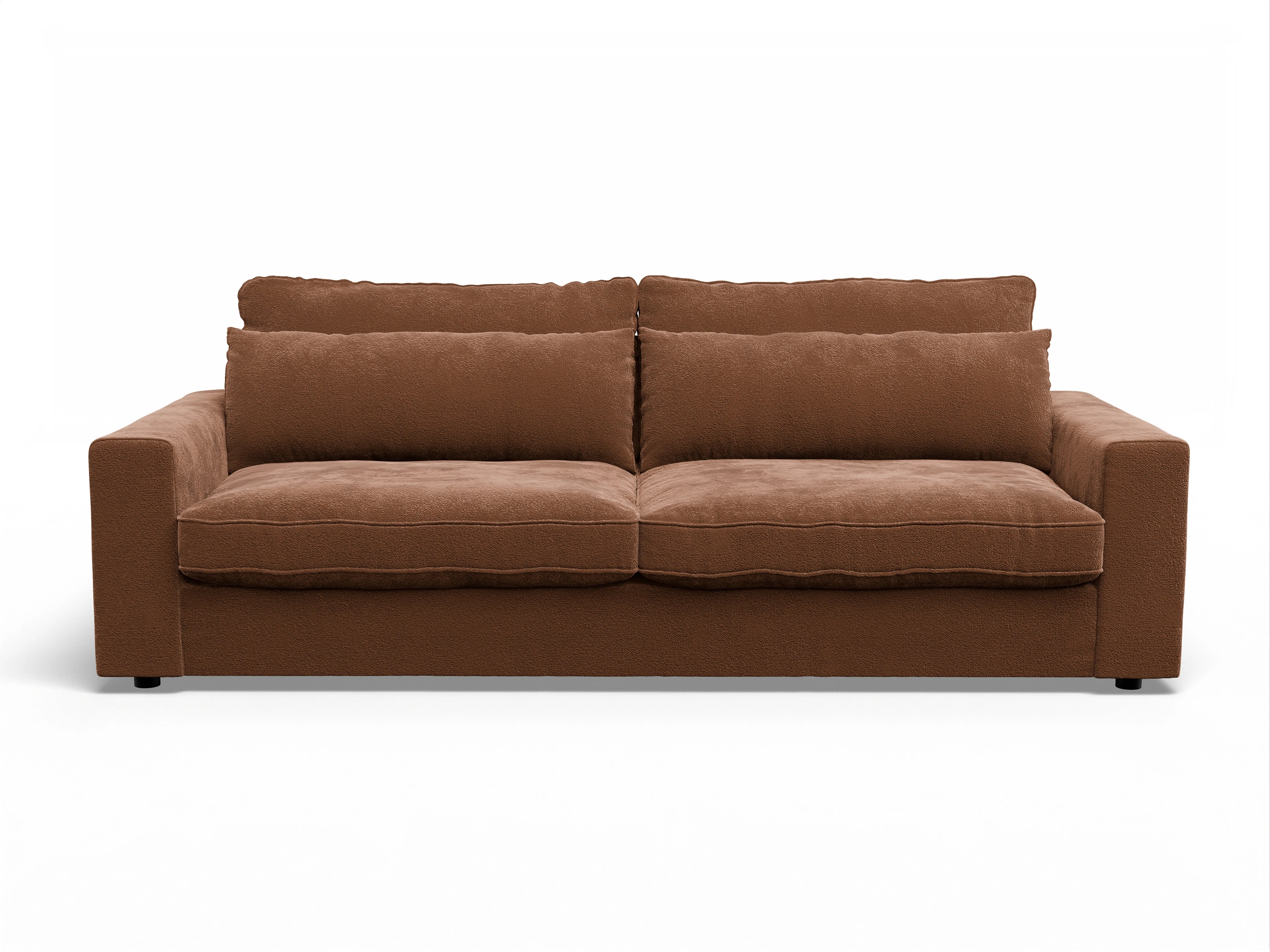 Lexia 3-Sitzer Sofa Ansicht des Produktes Lexia 3-Sitzer Sofa in Stoff Orange