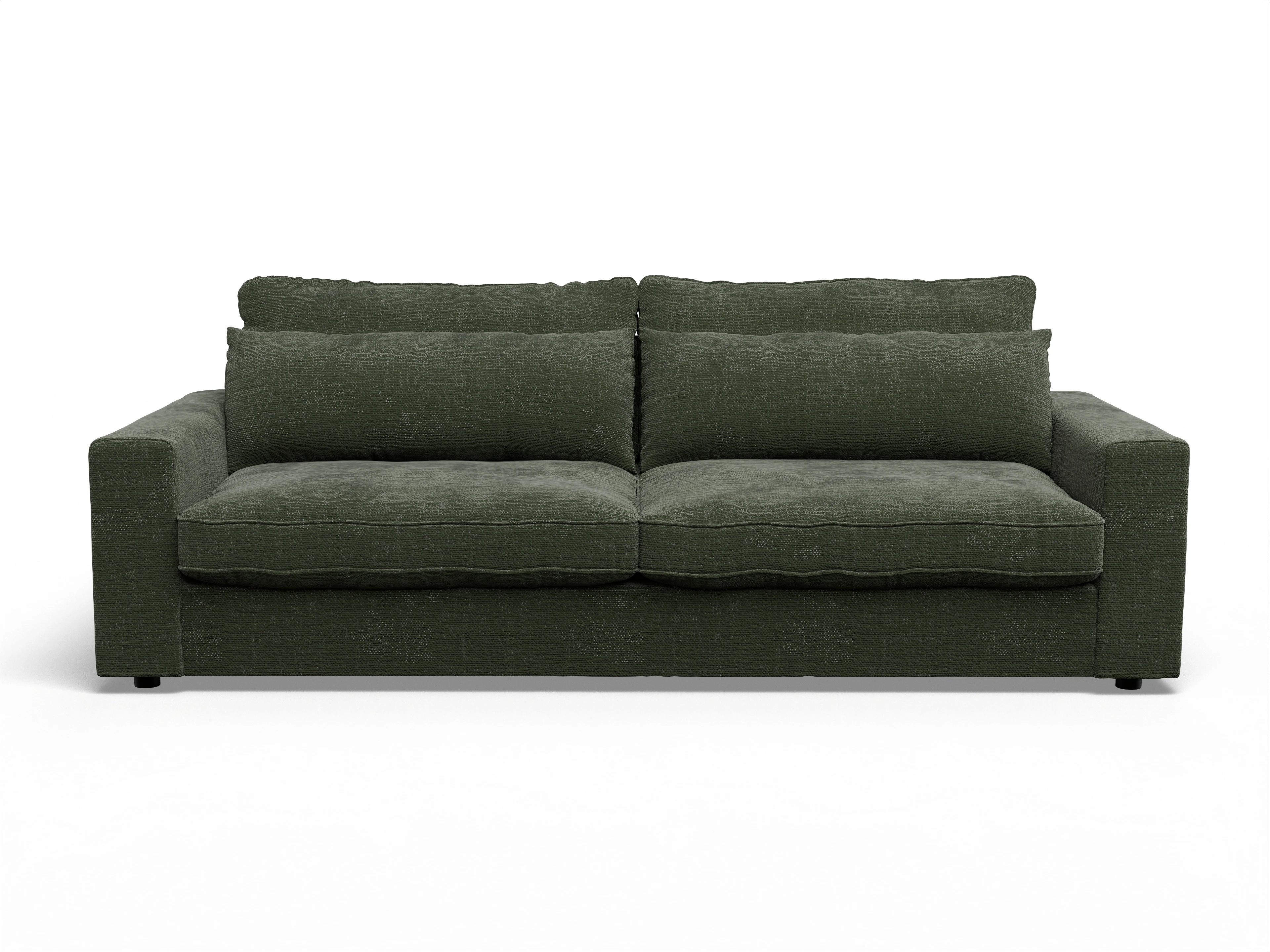 Lexia 3-Sitzer Sofa Ansicht des Produktes Lexia 3-Sitzer Sofa in Stoff Grün