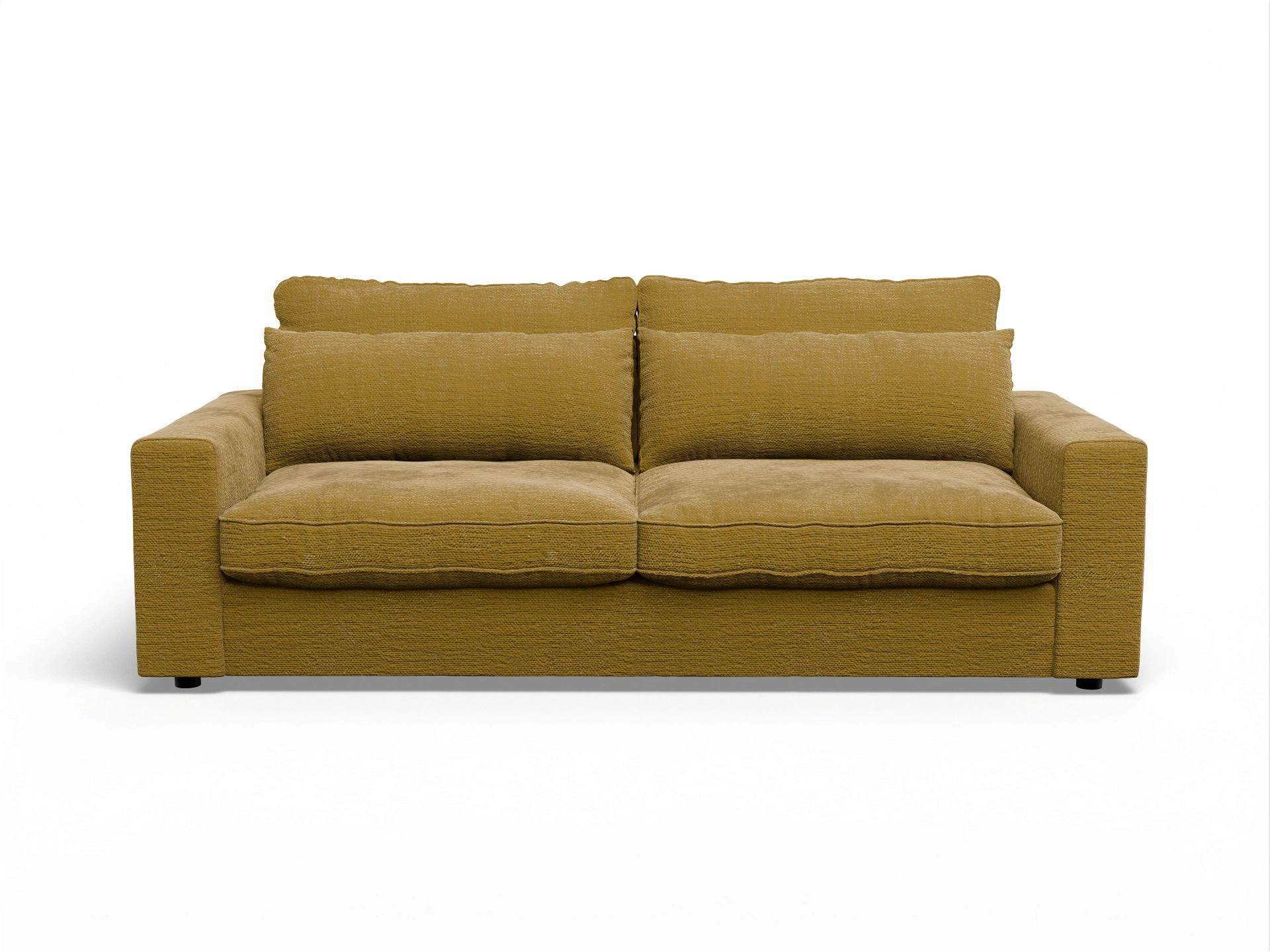 Ansicht des Produktes Lexia 2,5-Sitzer Sofa in Stoff Gelb