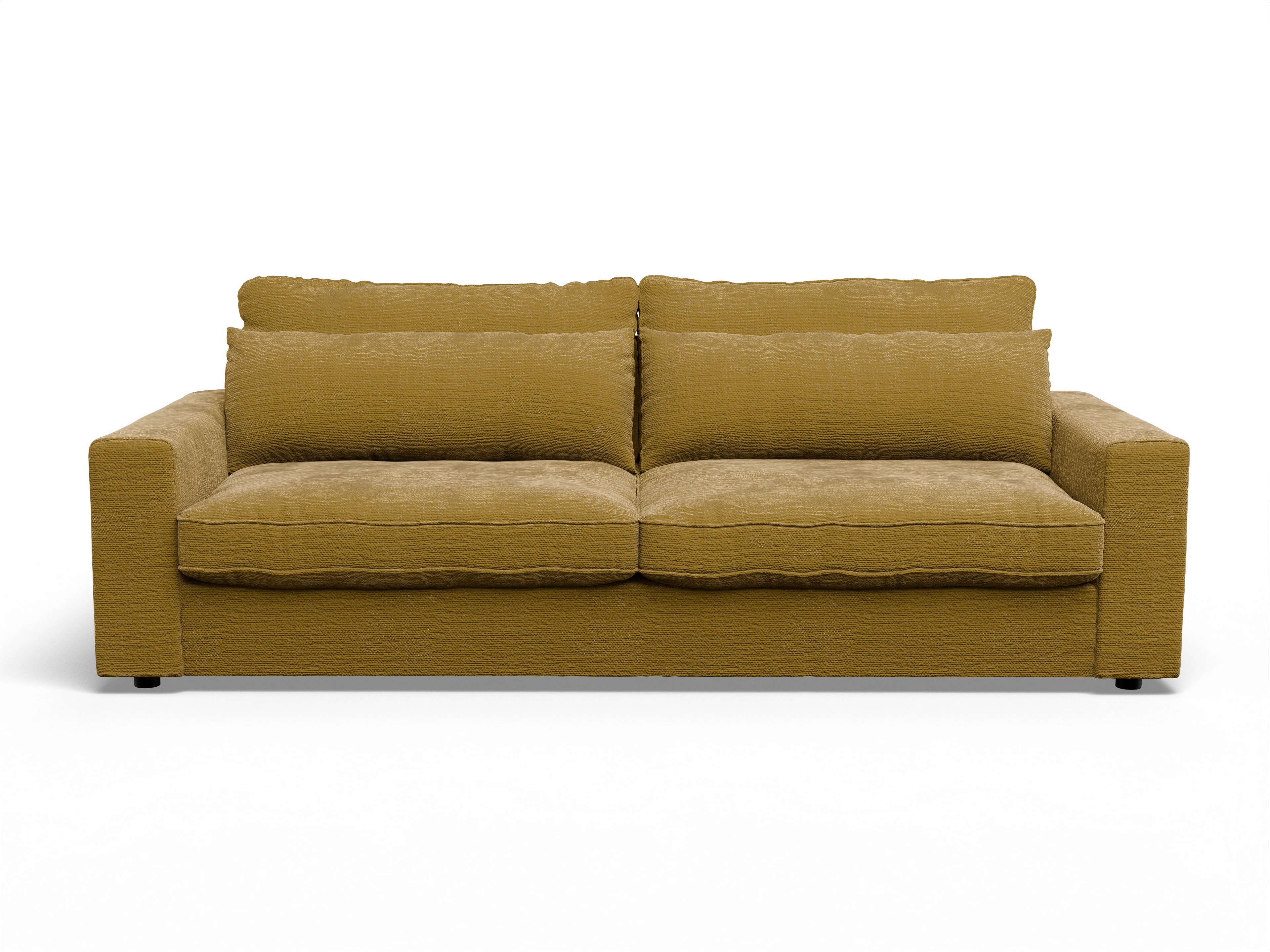 Lexia 3-Sitzer Sofa Ansicht des Produktes Lexia 3-Sitzer Sofa in Stoff Gelb