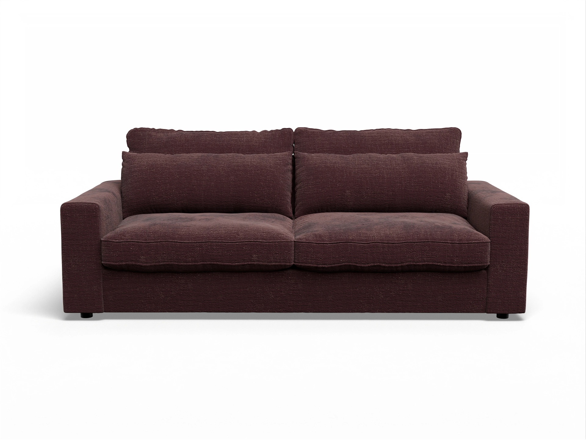 Ansicht des Produktes Lexia 2,5-Sitzer Sofa in Stoff Rot
