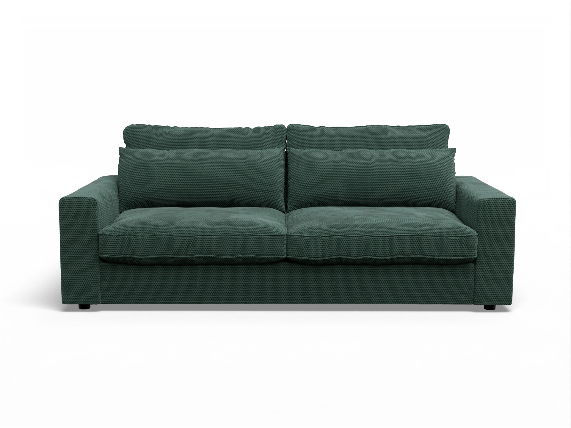 Ansicht des Produktes Lexia 2,5-Sitzer Sofa in Stoff Grün