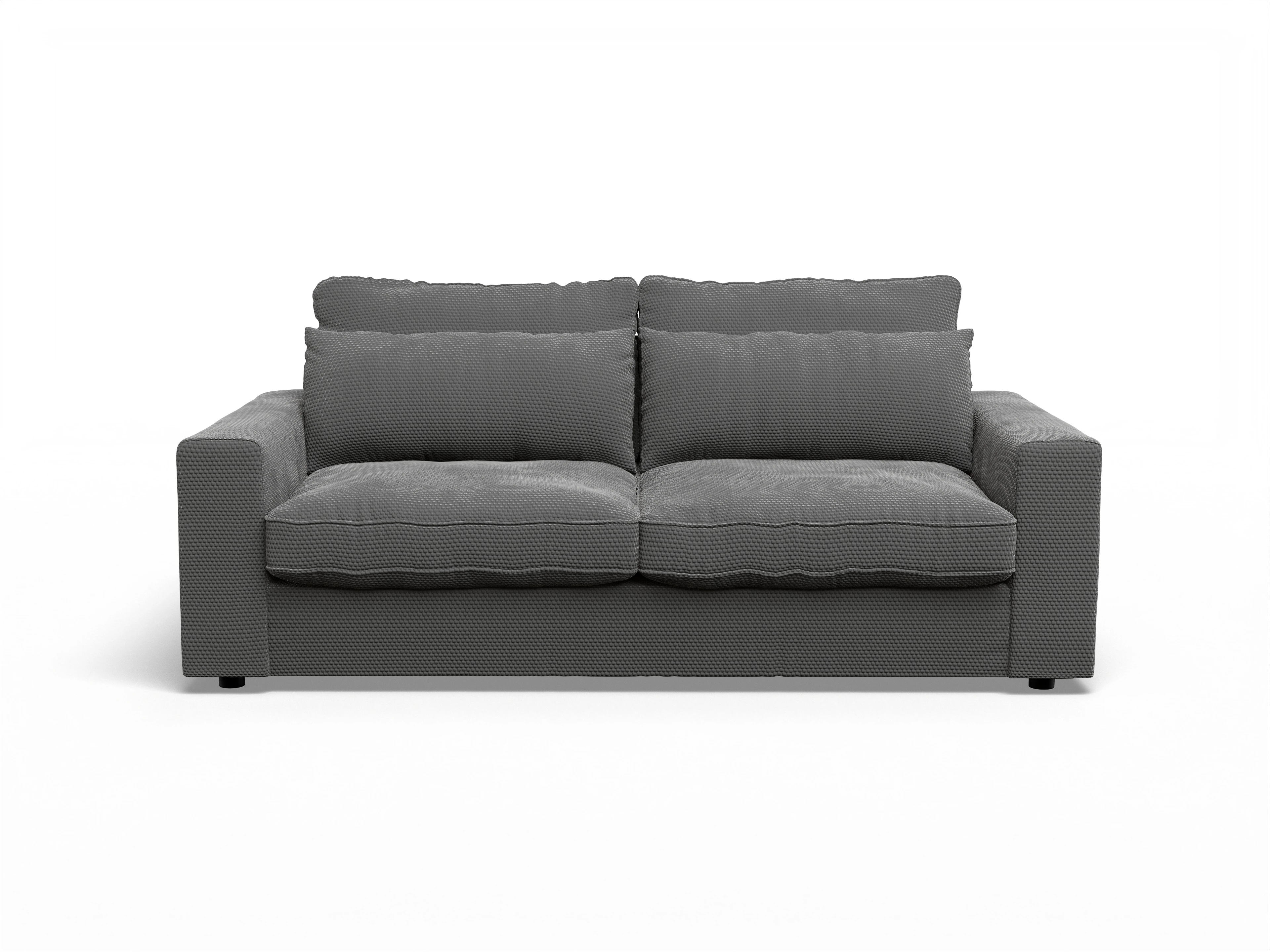 Ansicht des Produktes Lexia 2-Sitzer Sofa in Stoff Grau