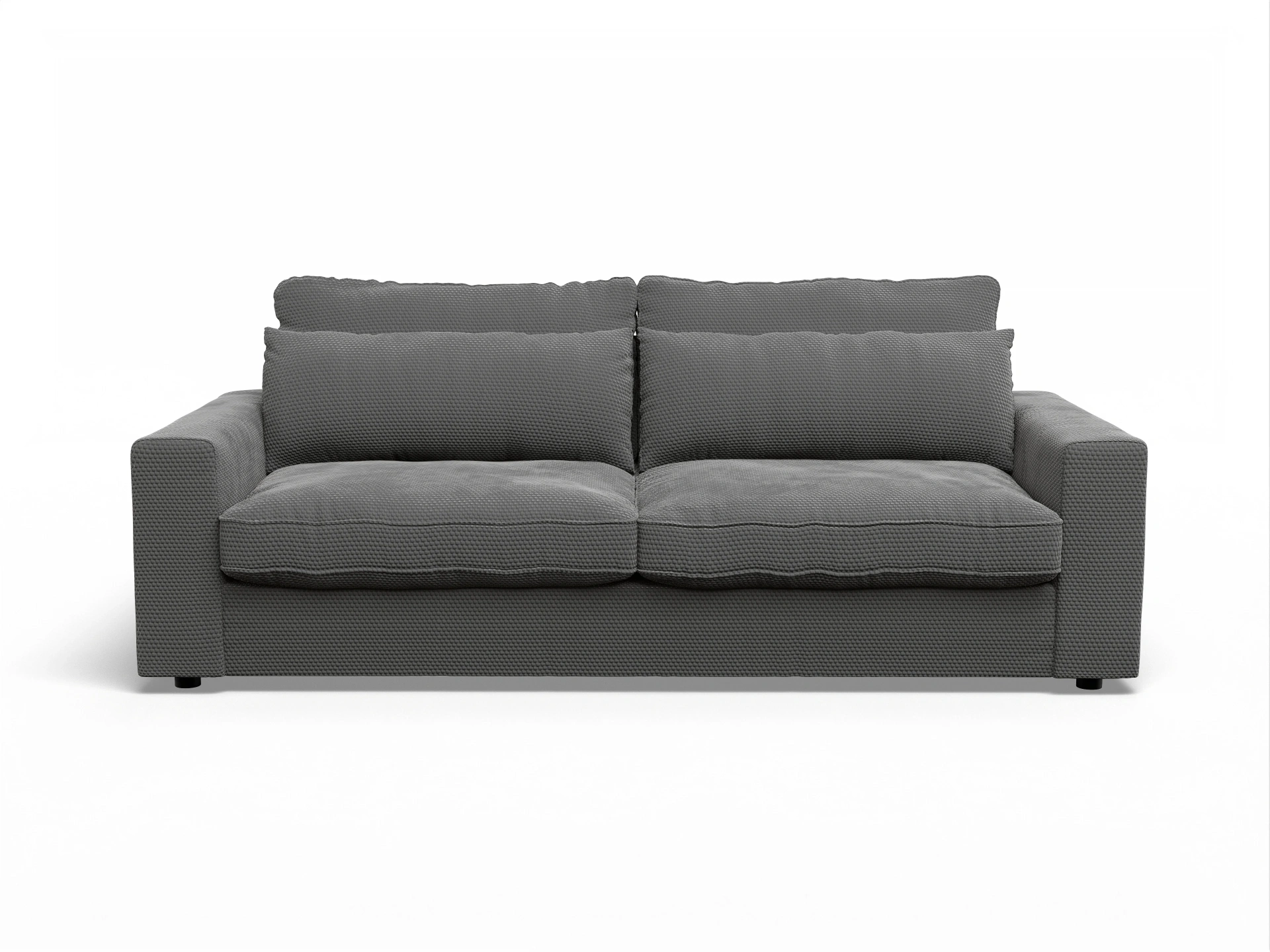 Ansicht des Produktes Lexia 2,5-Sitzer Sofa in Stoff Grau