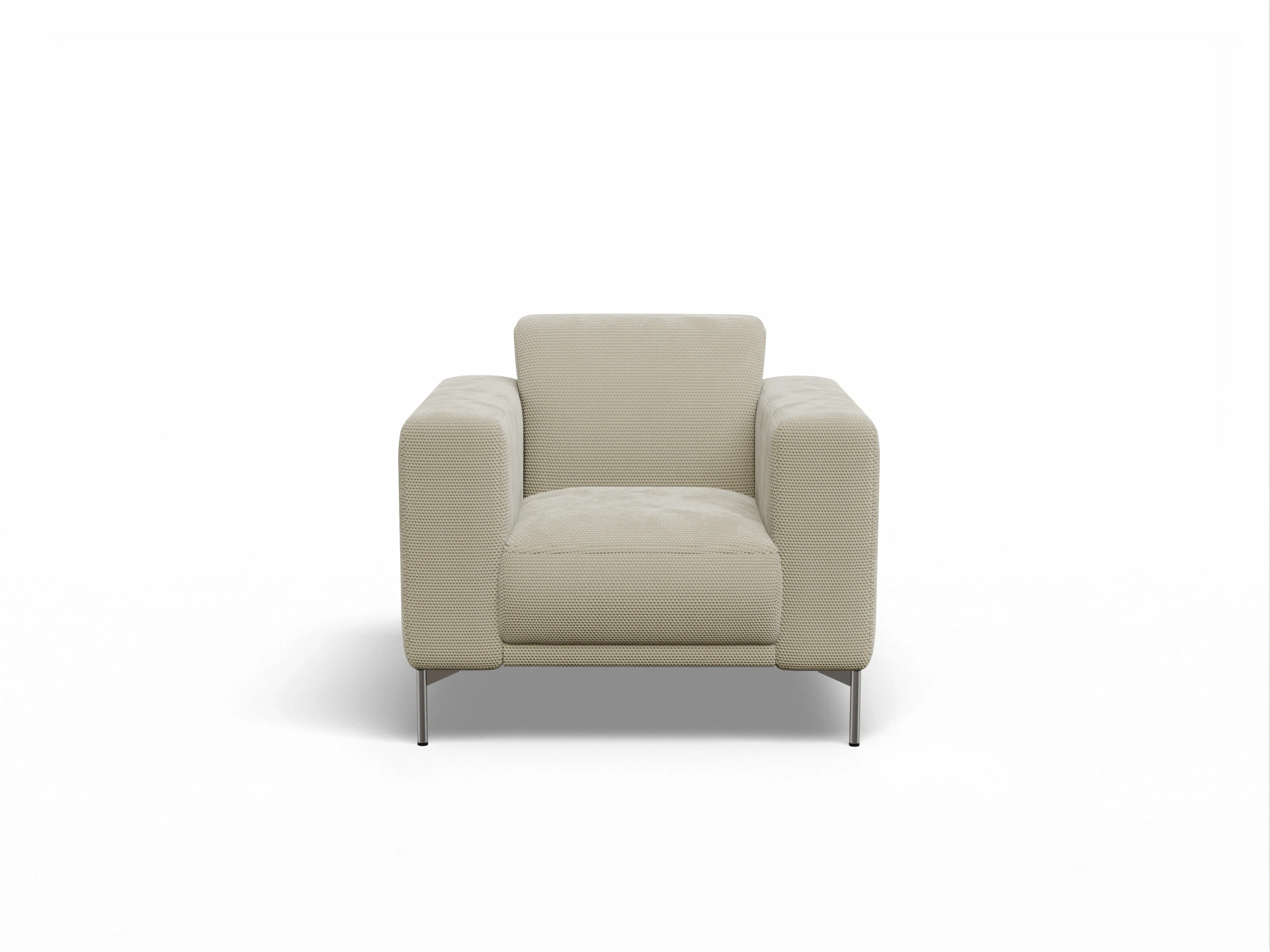 Ansicht des Produktes Viborg Klassische Sessel in Stoff Beige