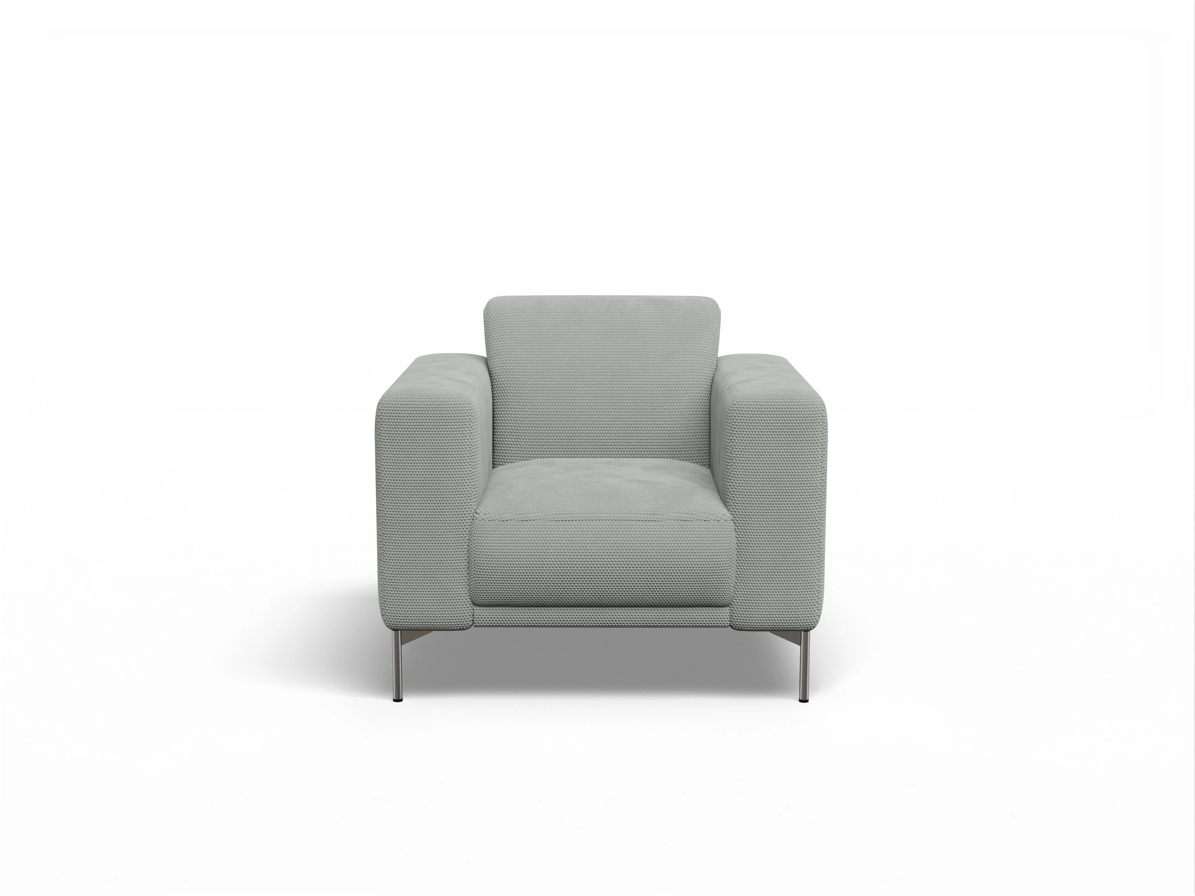 Ansicht des Produktes Viborg Klassische Sessel in Stoff Grau